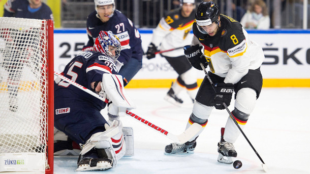 Eishockey-WM: Deutschland besiegt &bdquo;Team USA&ldquo; 2:1