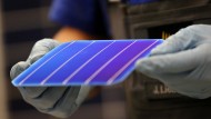 Solarmodul-Fertigung in Sachsen