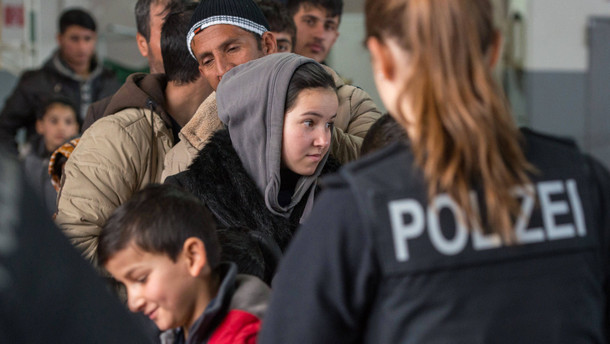 Flüchtlinge in Passau