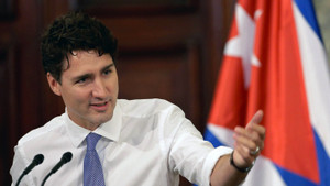 Schröder für Deutschland in Havanna, Trudeau sagt ab