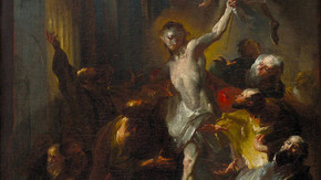 Franz Anton Maulbertsch malte „Christus erscheint dem heiligen Thomas“  im Jahr 1764 für den Hochalter der Augustinerkirche St. Thomas in Brünn (Taxe bei 80.000 bis 120.000 Euro).