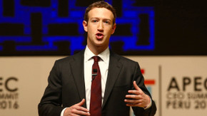 Geht nach heftiger Kritik nun doch gegen Falschmeldungen vor: Facebook-Gründer Mark Zuckerberg.