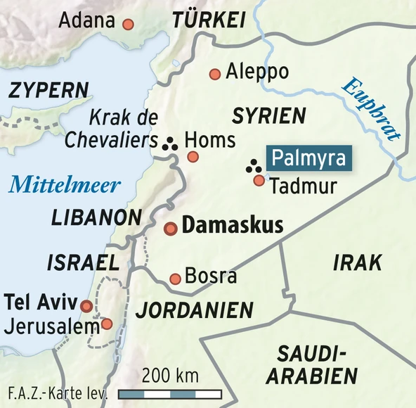 Bilderstrecke zu: Islamischer Staat sprengt antiken Tempel im syrischen