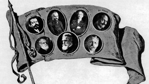 Großer Genosse fühlt wie die Bosse