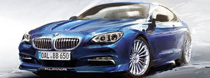 Etwas mehr: Der BMW Alpina B6 Bi-Turbo der Edition 50 profiliert sich zur Feier des Tages als limitiertes Sondermodell mit einem 441 kW (600 PS) starken V8-Triebwerk