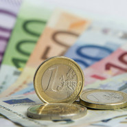 Lauter Euros: Deutschlands Steuereinnahmen sprudeln.