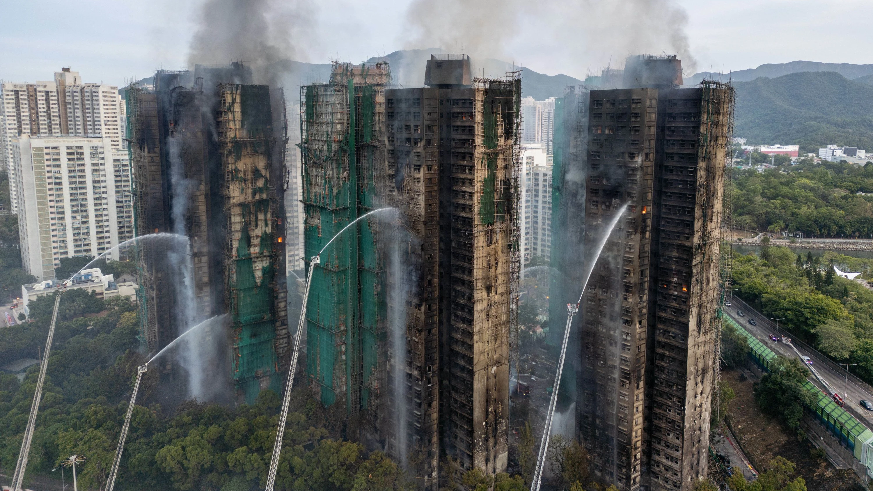 Hochhausfeuer in Hongkong: „90 Prozent der Branche sparen an allen Ecken und Enden“