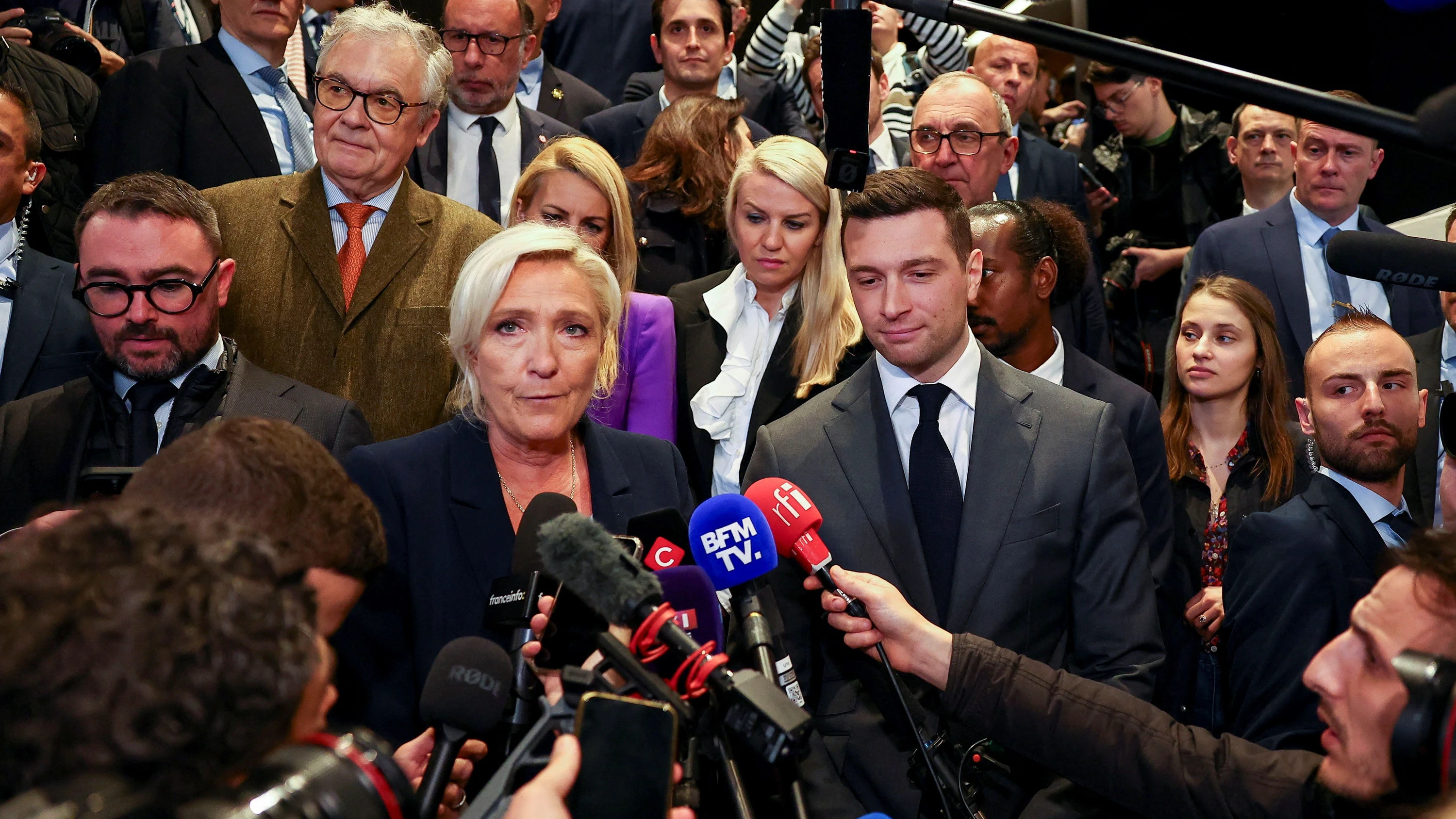 Französischer Nuklearschirm: Marine Le Pen wittert ein Geschäft mit Deutschland Französischer Nuklearschirm: Marine Le Pen wittert ein Geschäft mit Deutschland