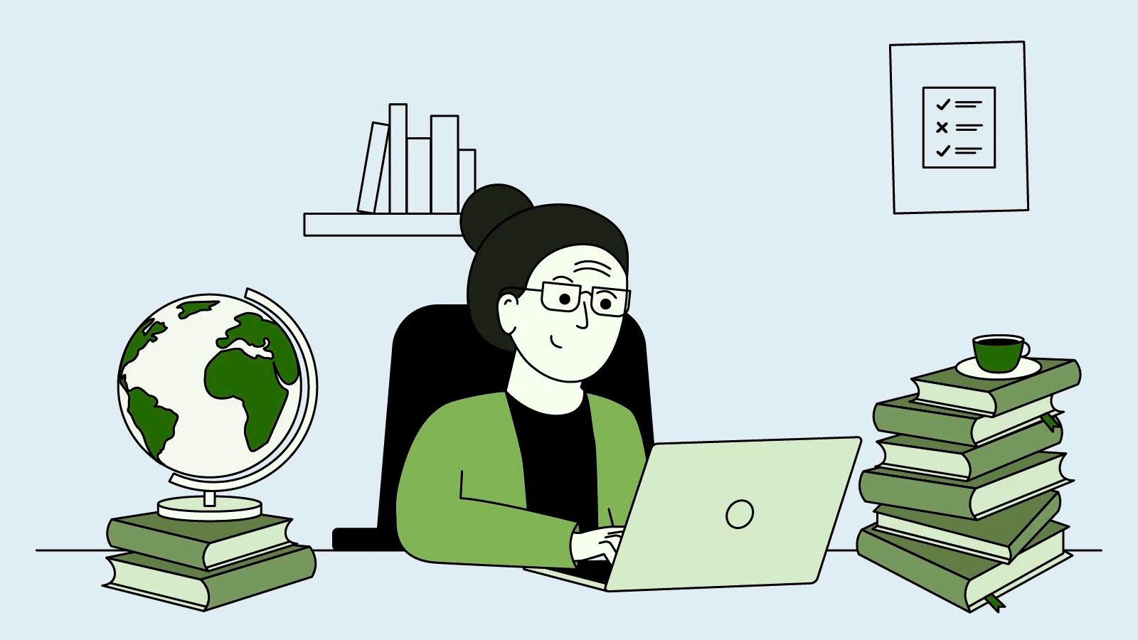 Wer behält in der aktuellen Nachrichtenlage den Durchblick? - Illustration: Sarah Wehrlin, Katharina Hofbauer