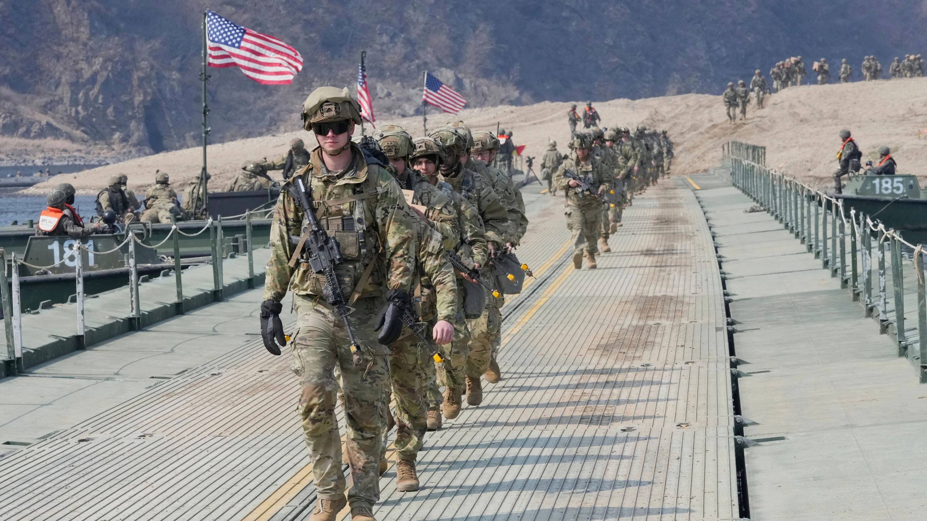Soldaten der US-Armee - AP Photo/Ahn Young-joon