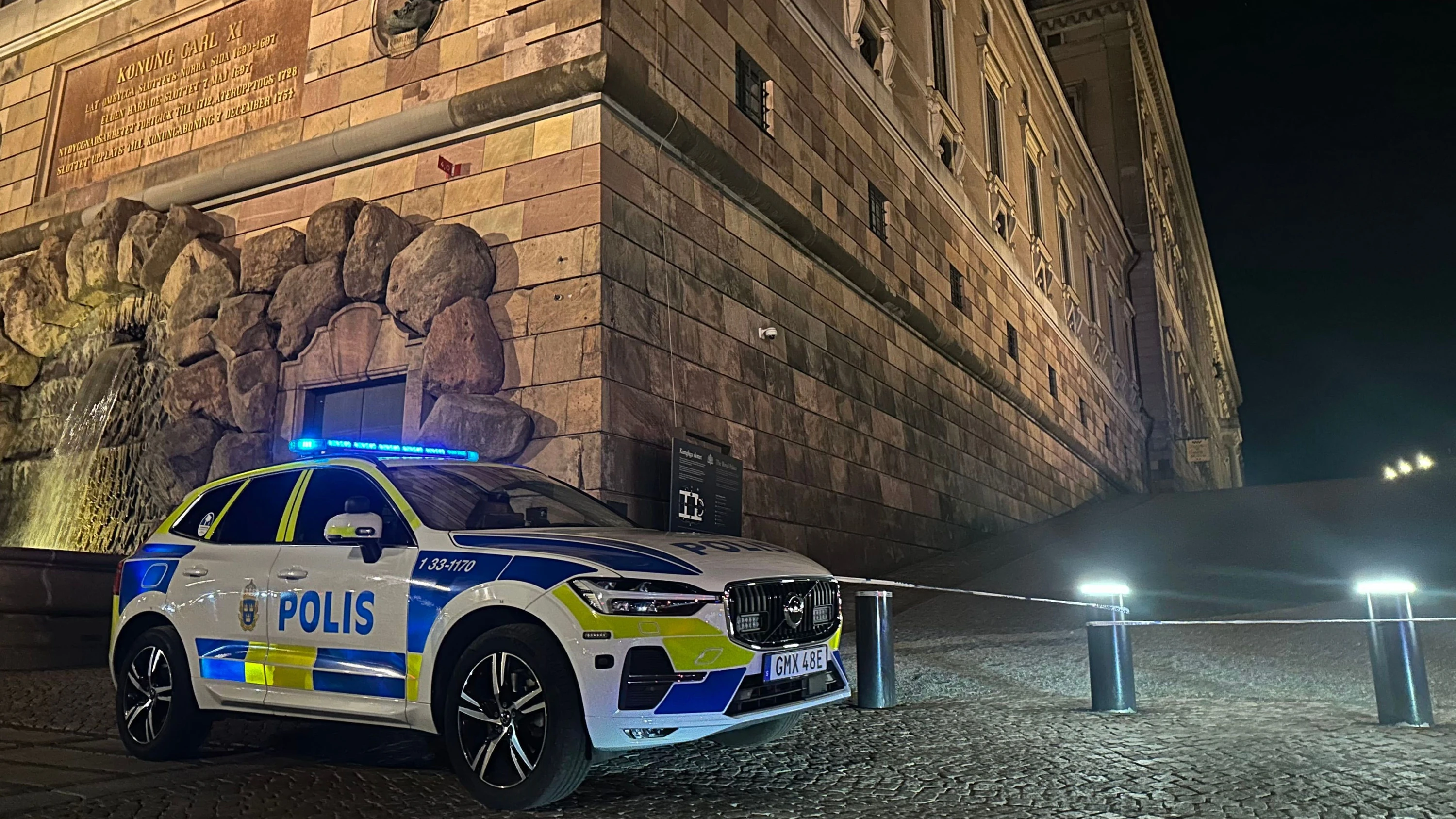 Stockholm: Polizei schießt auf Mann am Schloss