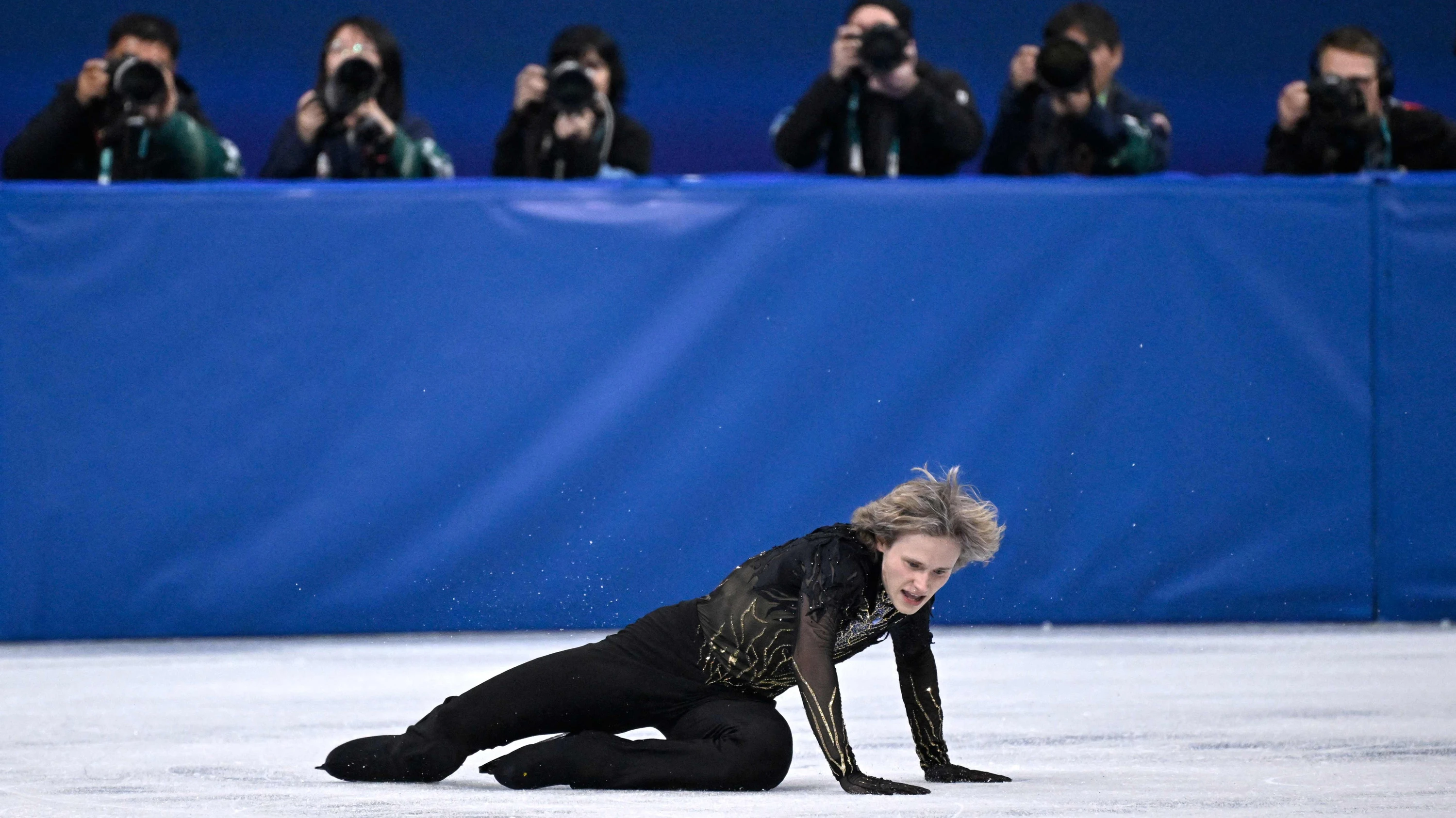 Malinins Kür bei Olympia: Der Absturz des „Vierfach-Gotts“