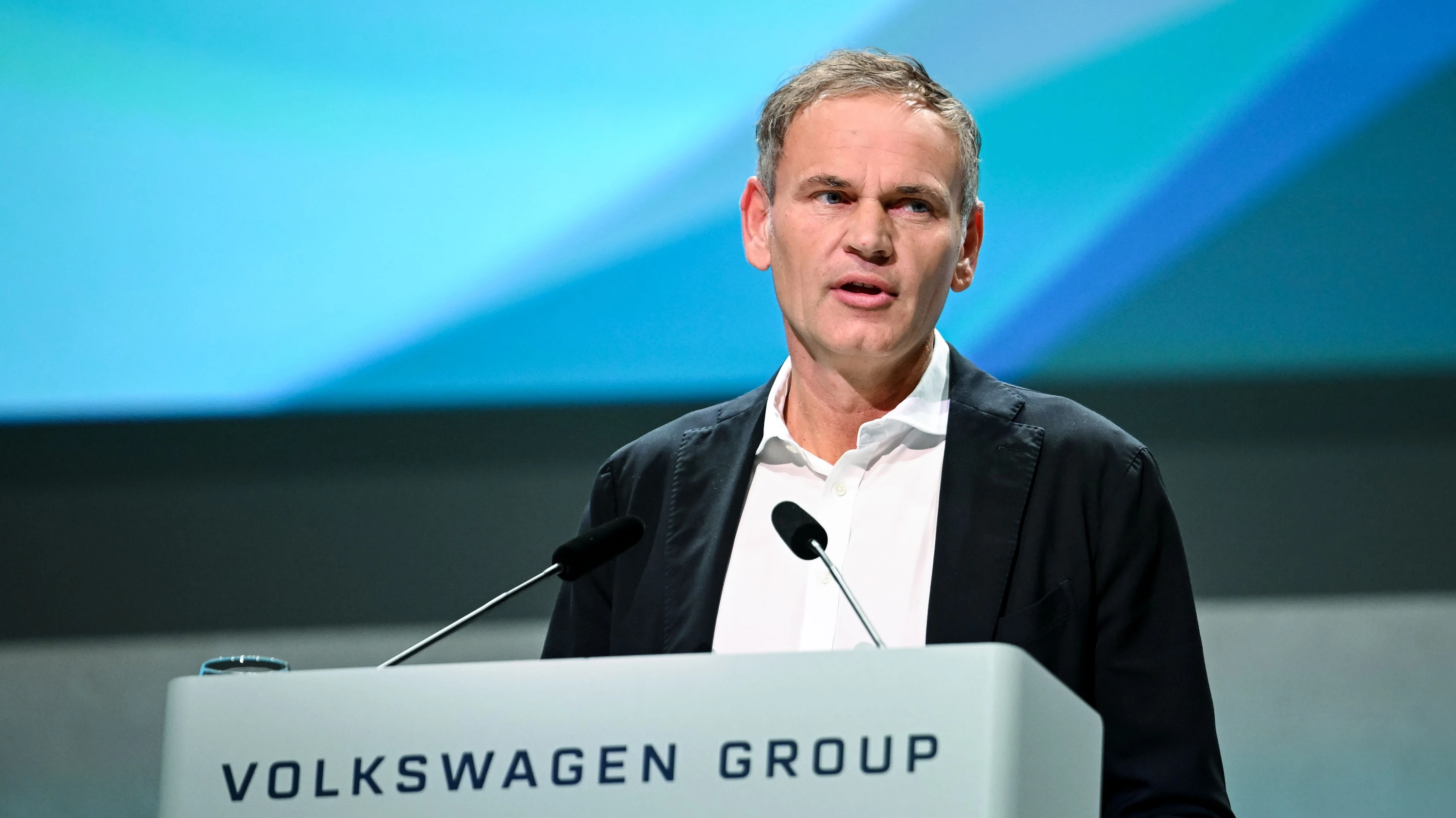 Konzernchef Oliver Blume hatte seine Aktionäre zuletzt 2023 in Präsenz empfangen. - dpa