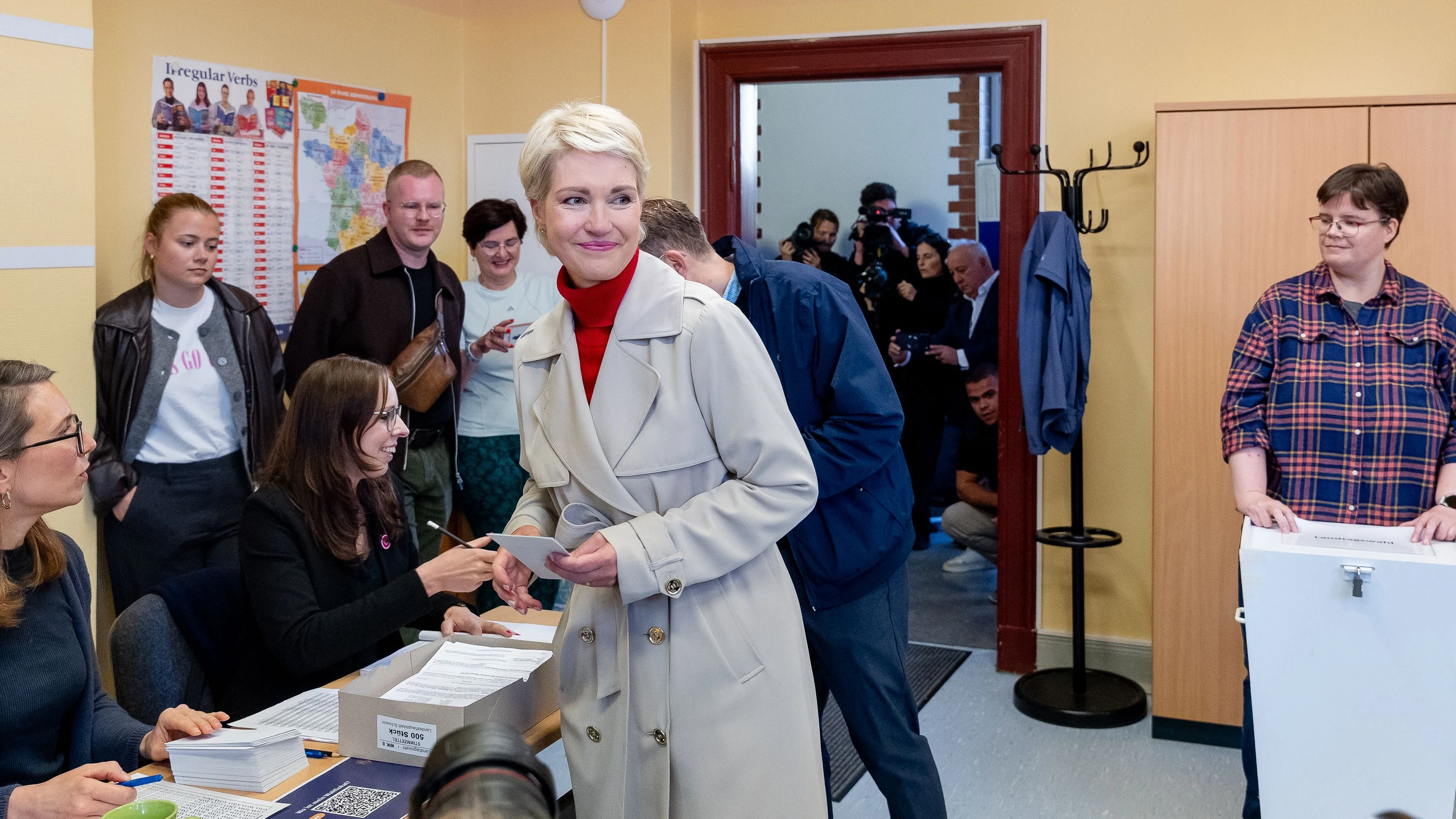LandtagsWahlen: Schwesig kann in Mecklenburg-Vorpommern weiter regieren – Linke in Berlin vorne LandtagsWahlen: Schwesig kann in Mecklenburg-Vorpommern weiter regieren – Linke in Berlin vorne