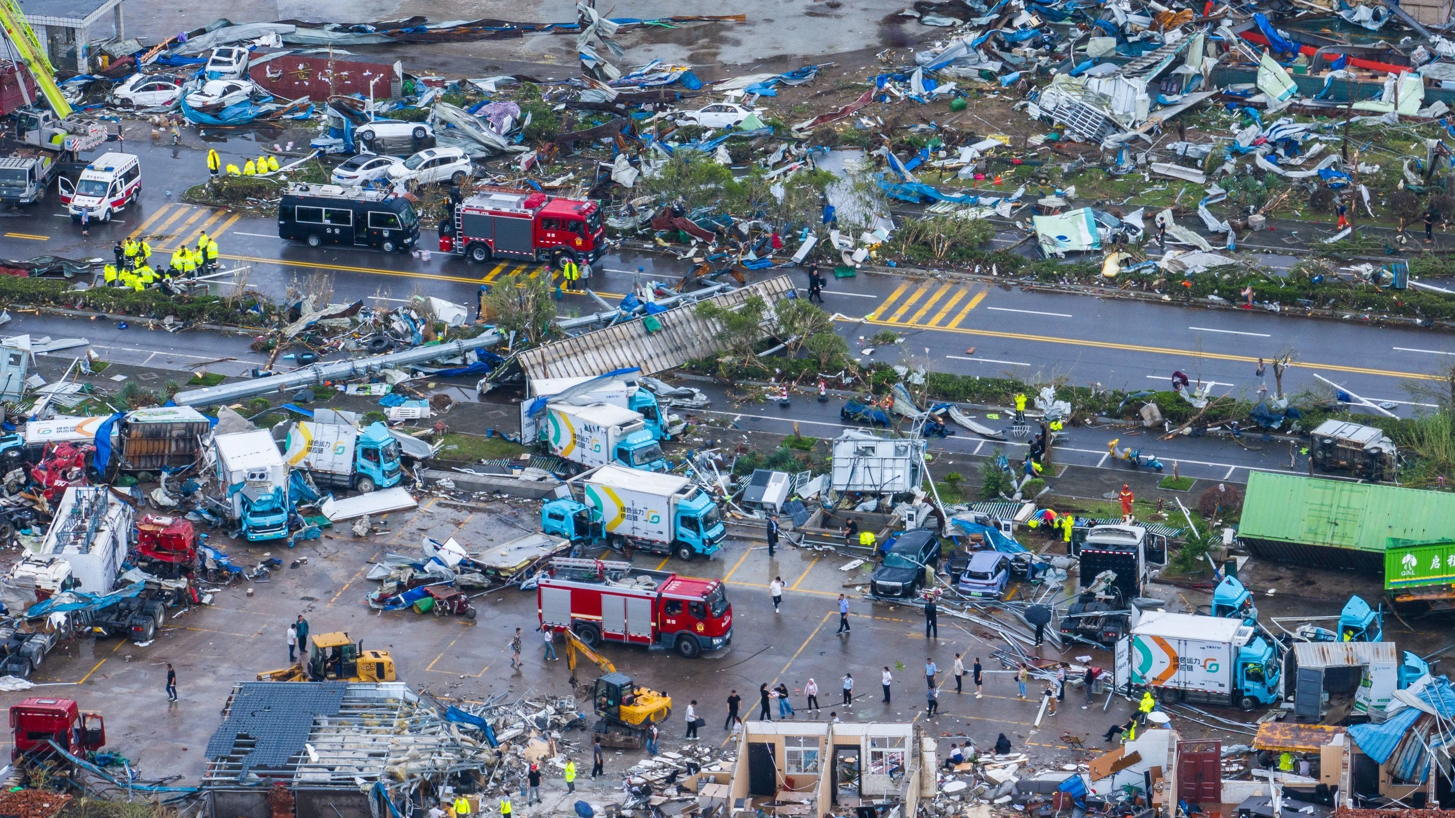 Extremwetter: Mehrere Tote nach Tornados und Erdrutschen in China