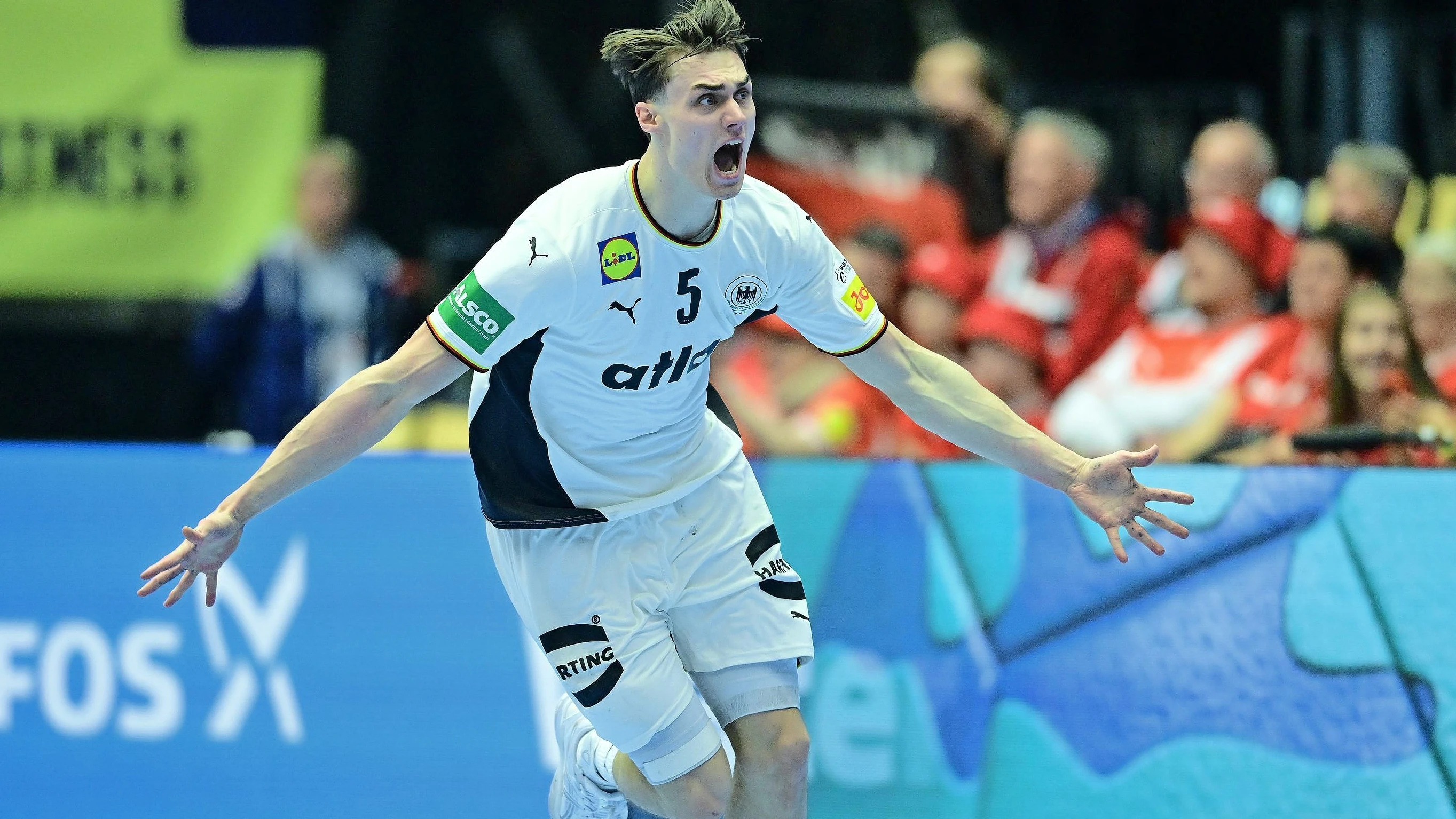 „Wichtig für mein Selbstbewusstsein“: Gegen Portugal ist Miro Schluroff zur Stelle, als es drauf ankommt. - dpa