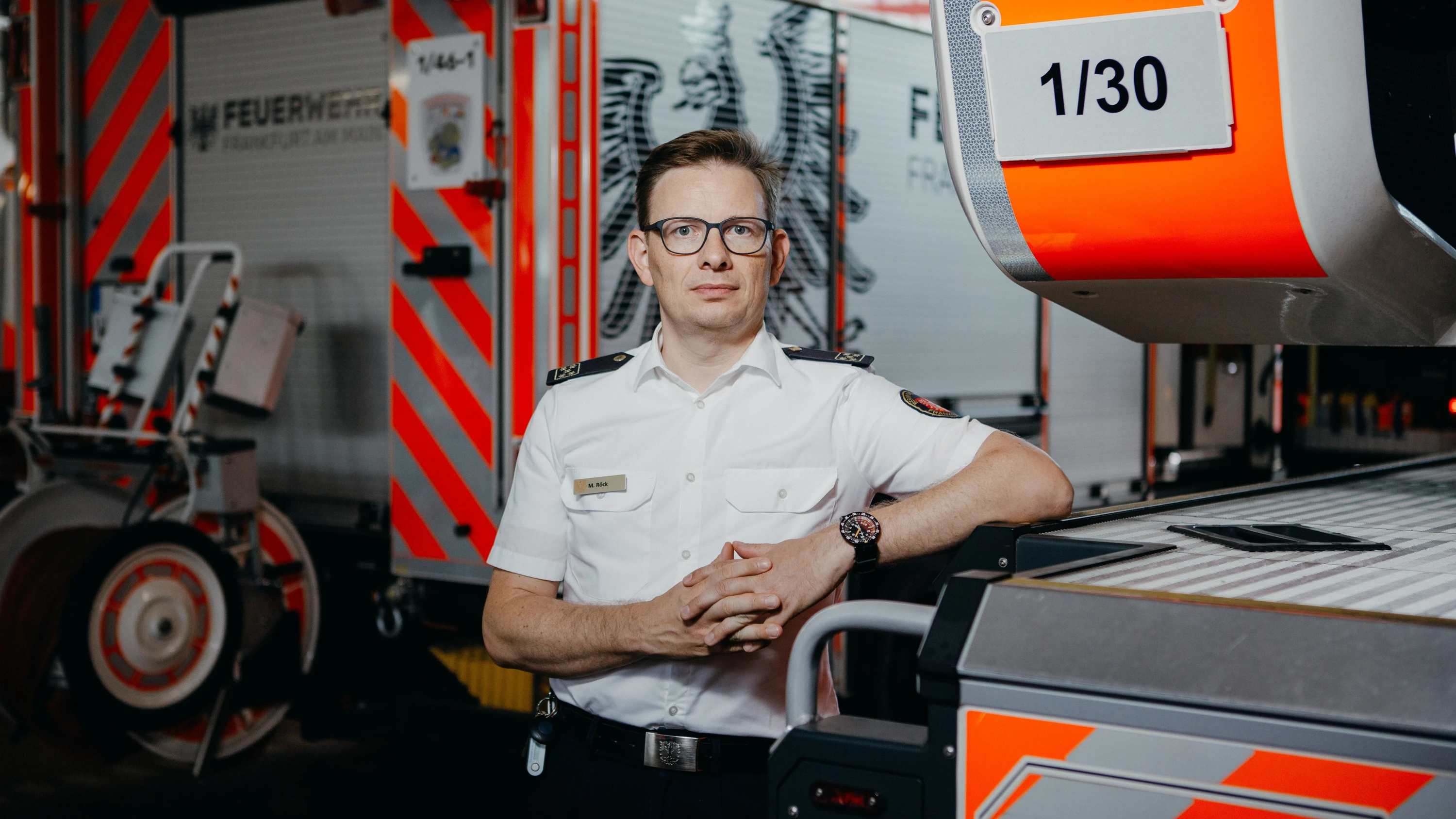 Frankfurter Gesicht: Ein Feuerwehrchef, der nah an der Basis ist