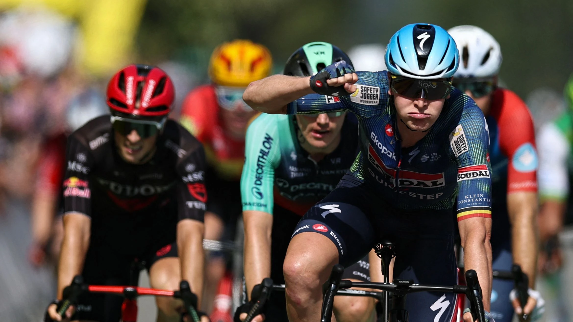 Tour de France: Belgier Merlier sprintet zum Etappensieg Tour de France: Belgier Merlier sprintet zum Etappensieg