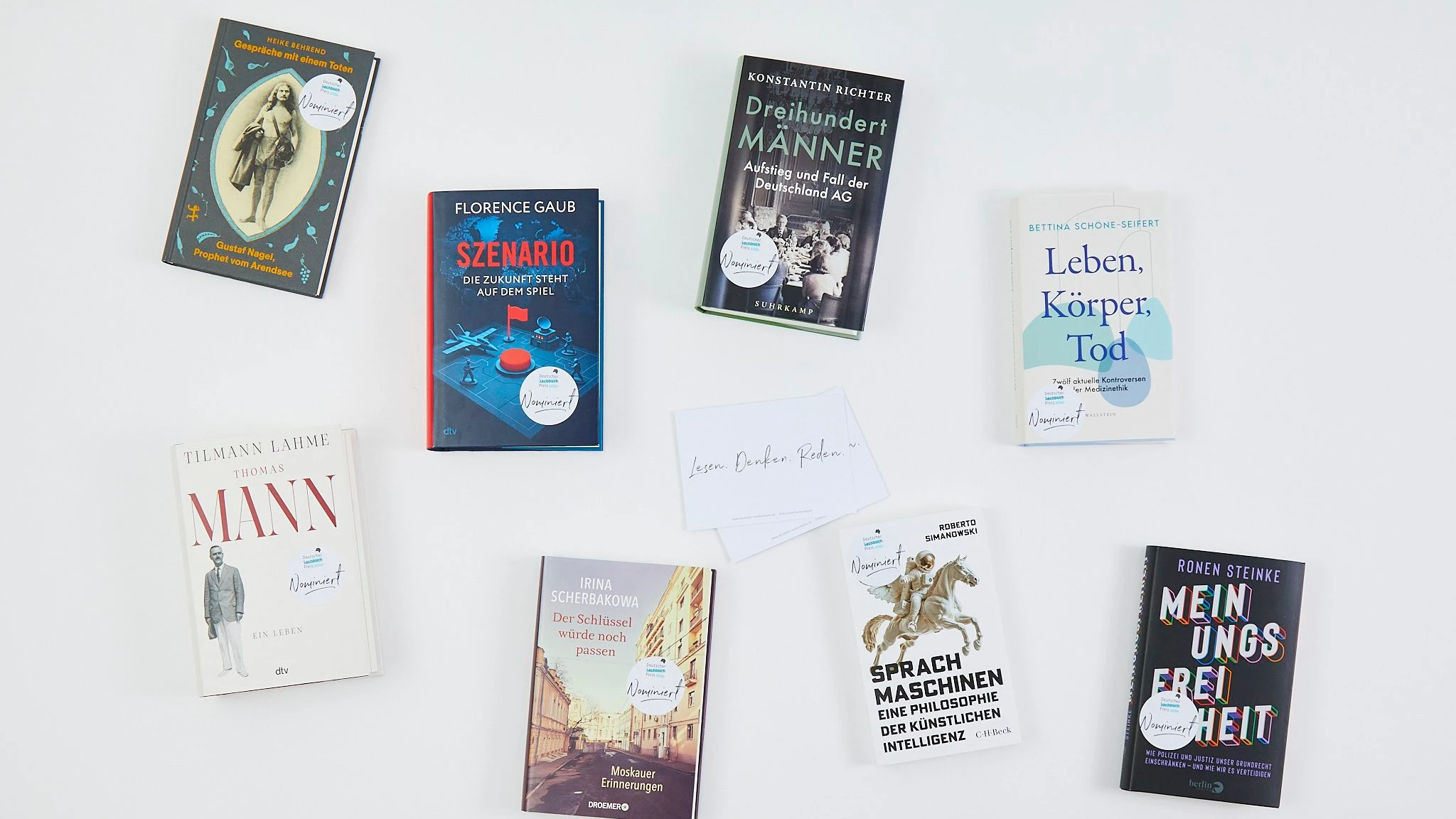 Nominierungen der Jury: Das sind die Kandidaten für den Deutschen Sachbuchpreis 2026