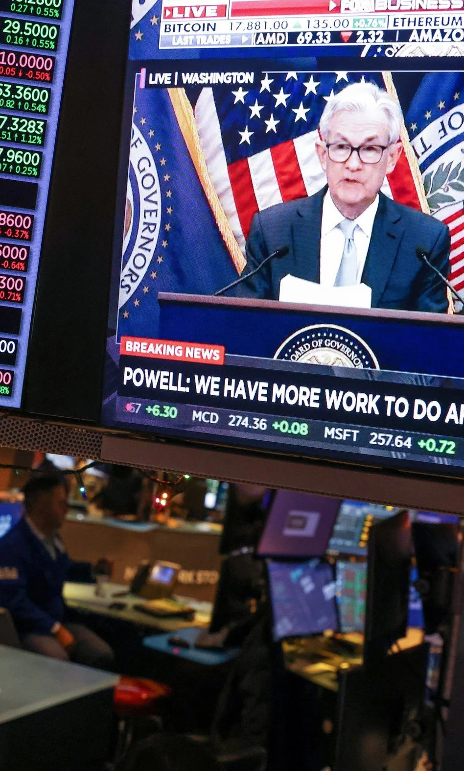 Zinsentscheid in den USA: Fed testet eine gemächlichere Gangart | FAZ