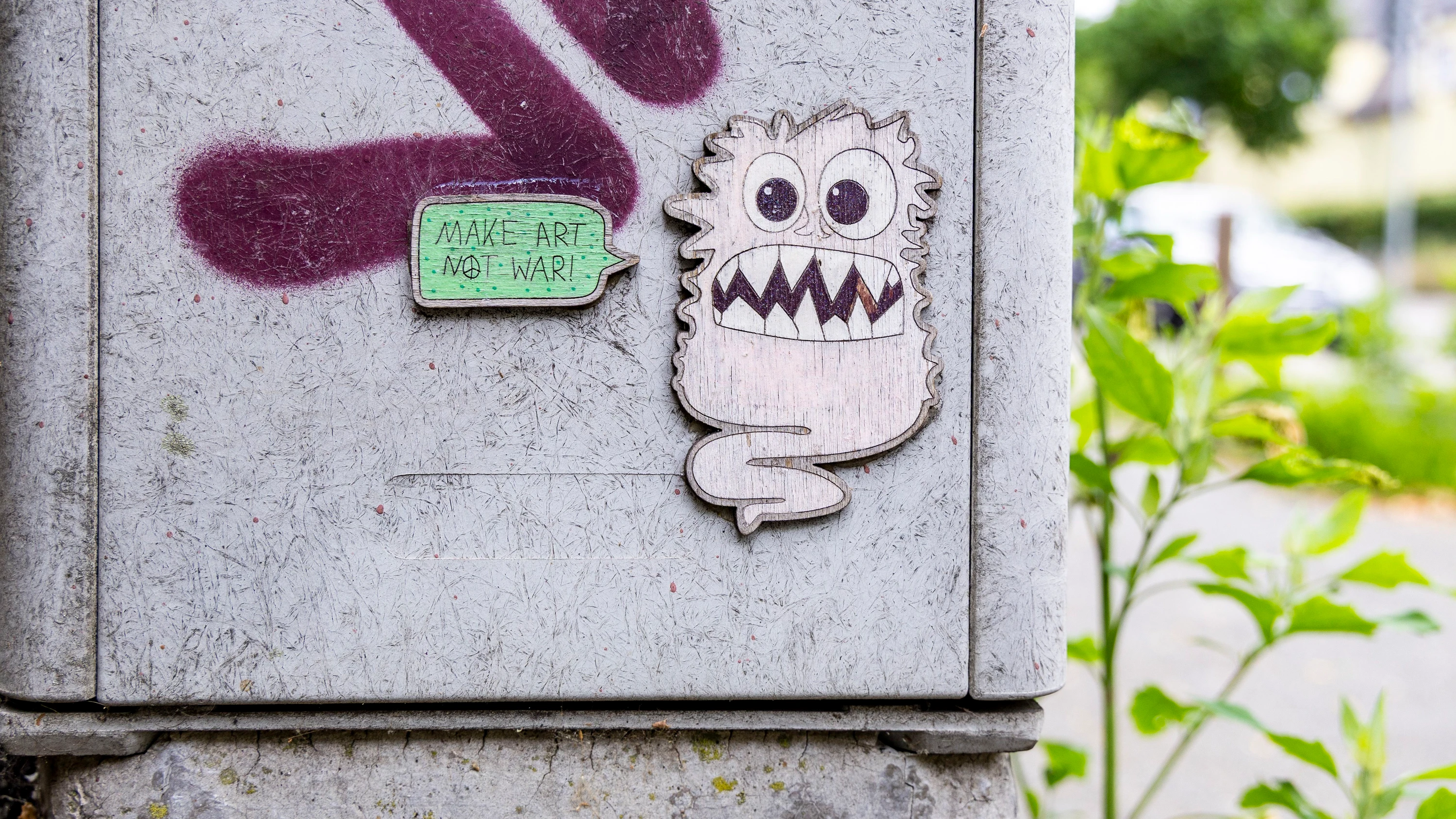 Streetart: „Ich habe immer ein paar Monster in der Tasche“