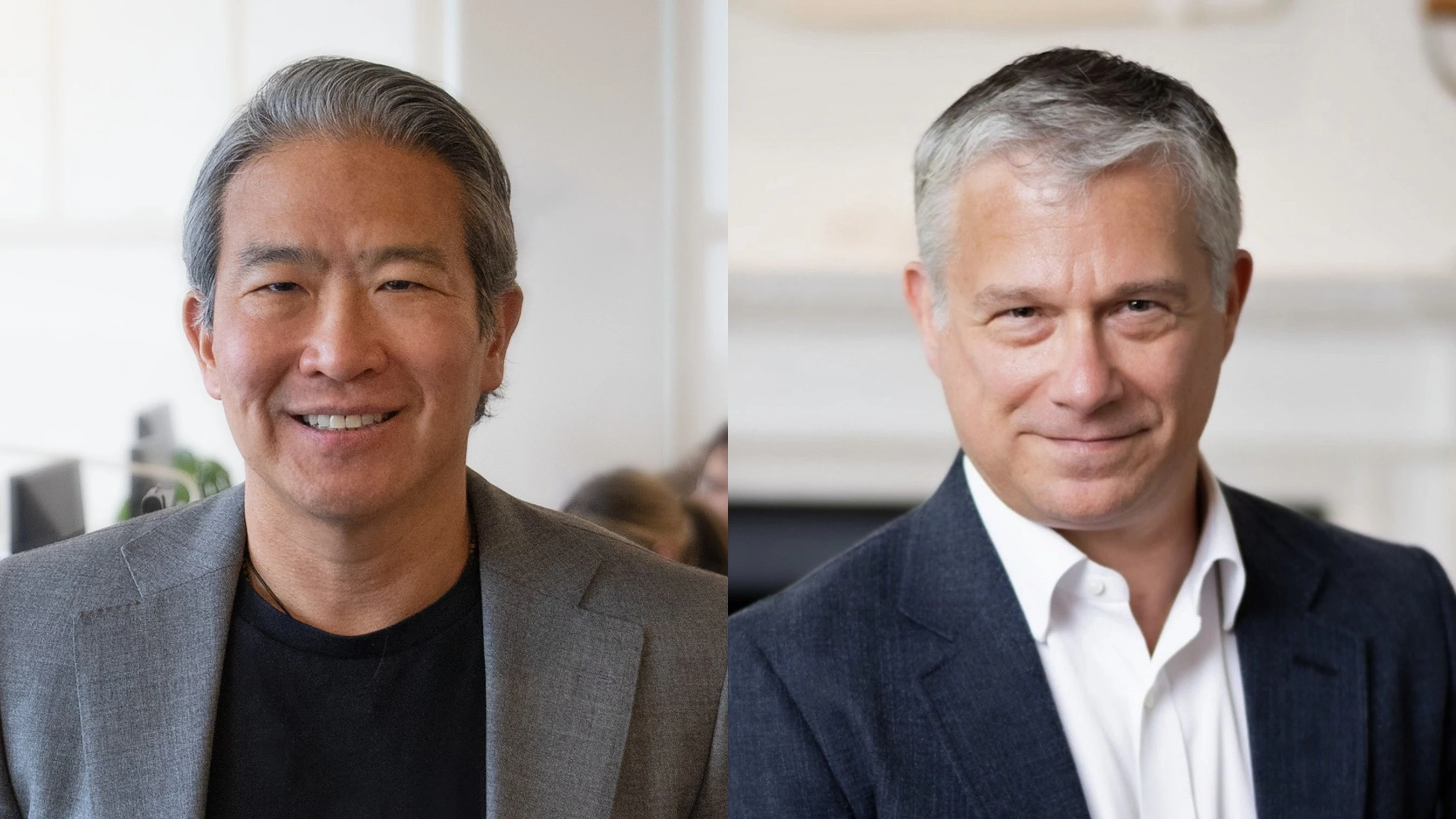 Die neue Leitung: Jeffrey Yin (links) und Andrew Wolff (rechts) - Artnet