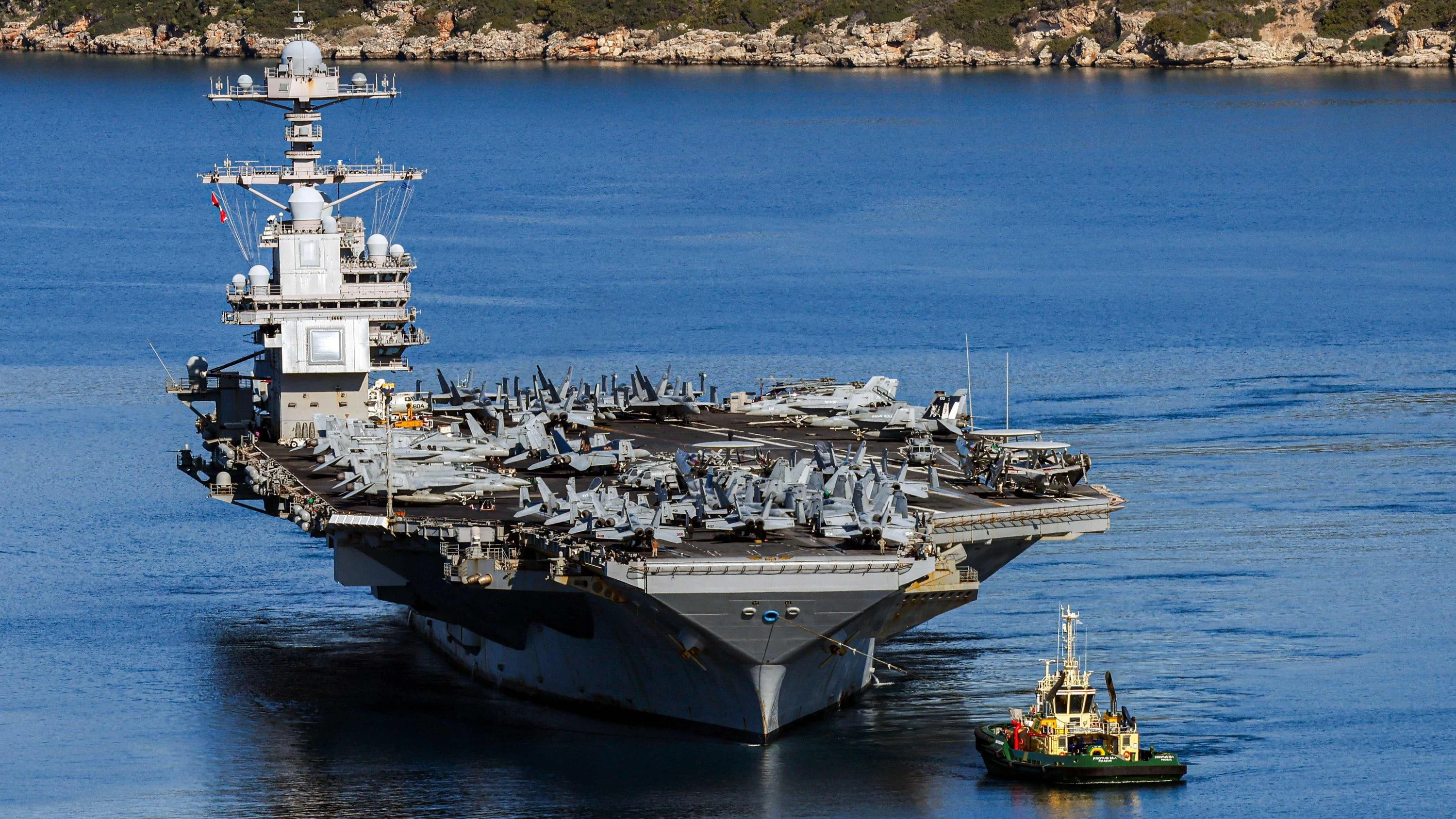 Krieg gegen Iran: Einsatz der Gerald R. Ford nach Feuer an Bord unterbrochen