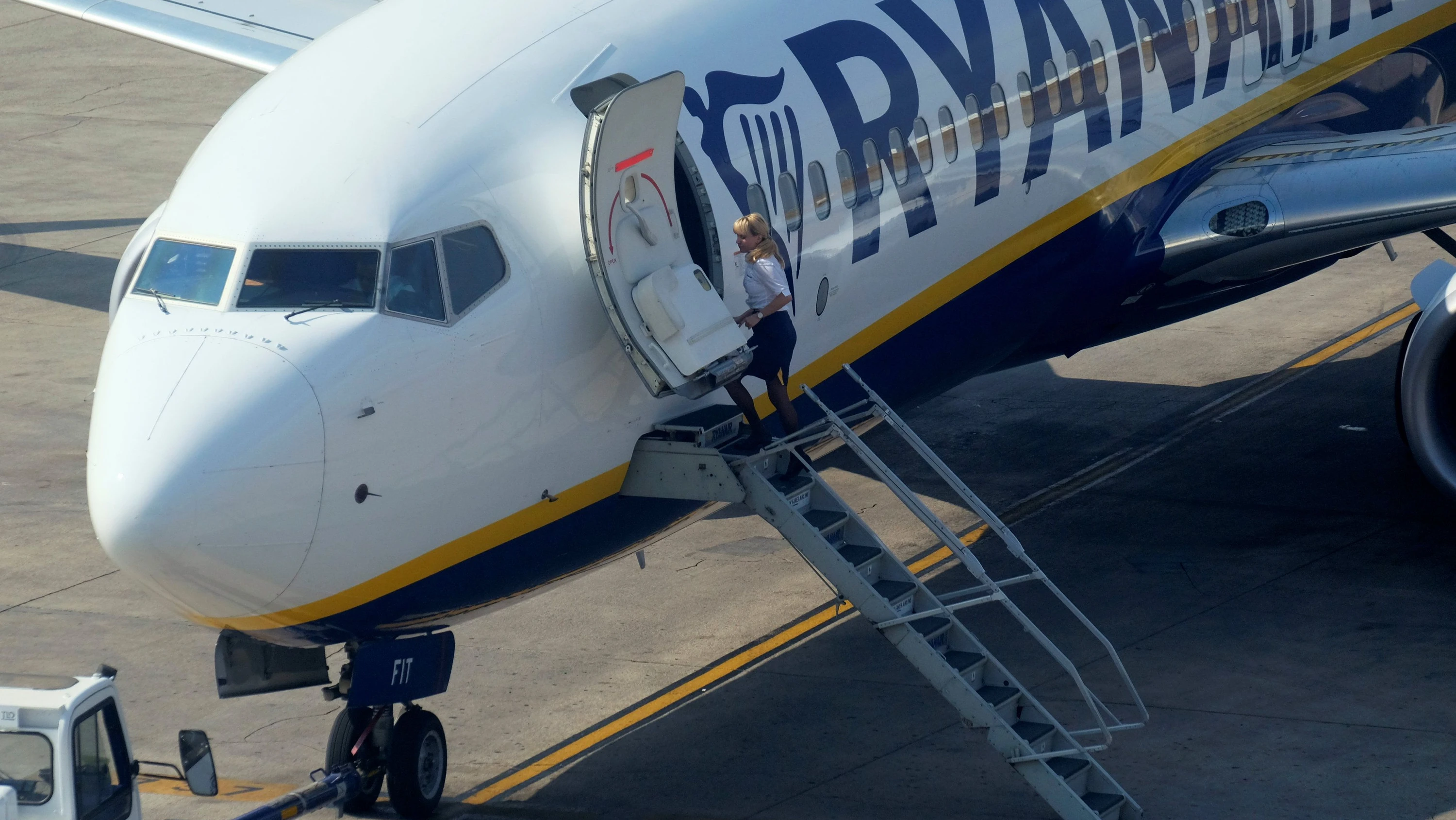 Treppenstürze: Ryanair-Passagiere fallen häufiger