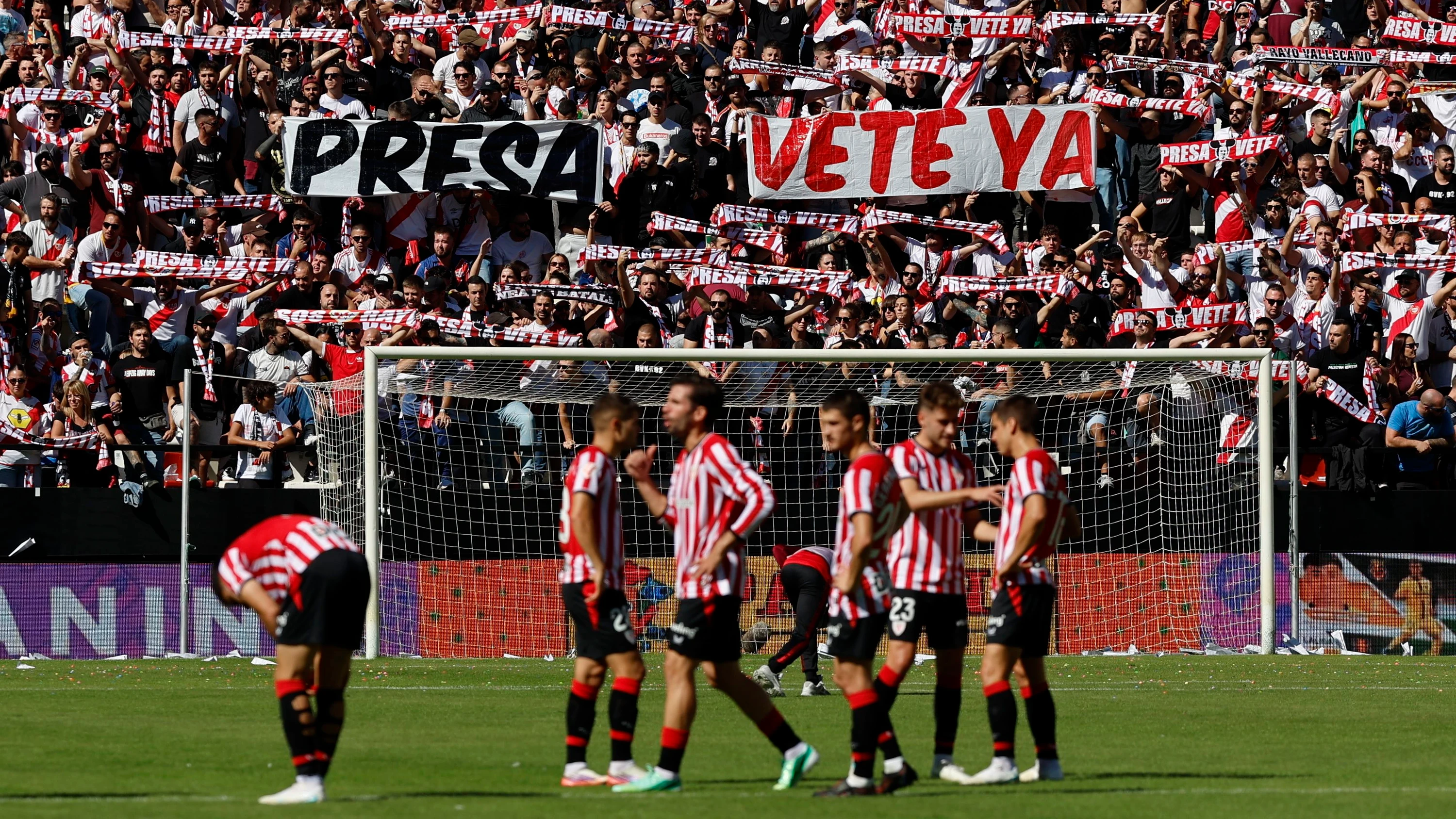 Rayo Vallecano: „Niemand wird uns von hier wegbekommen, nicht einmal Gott“