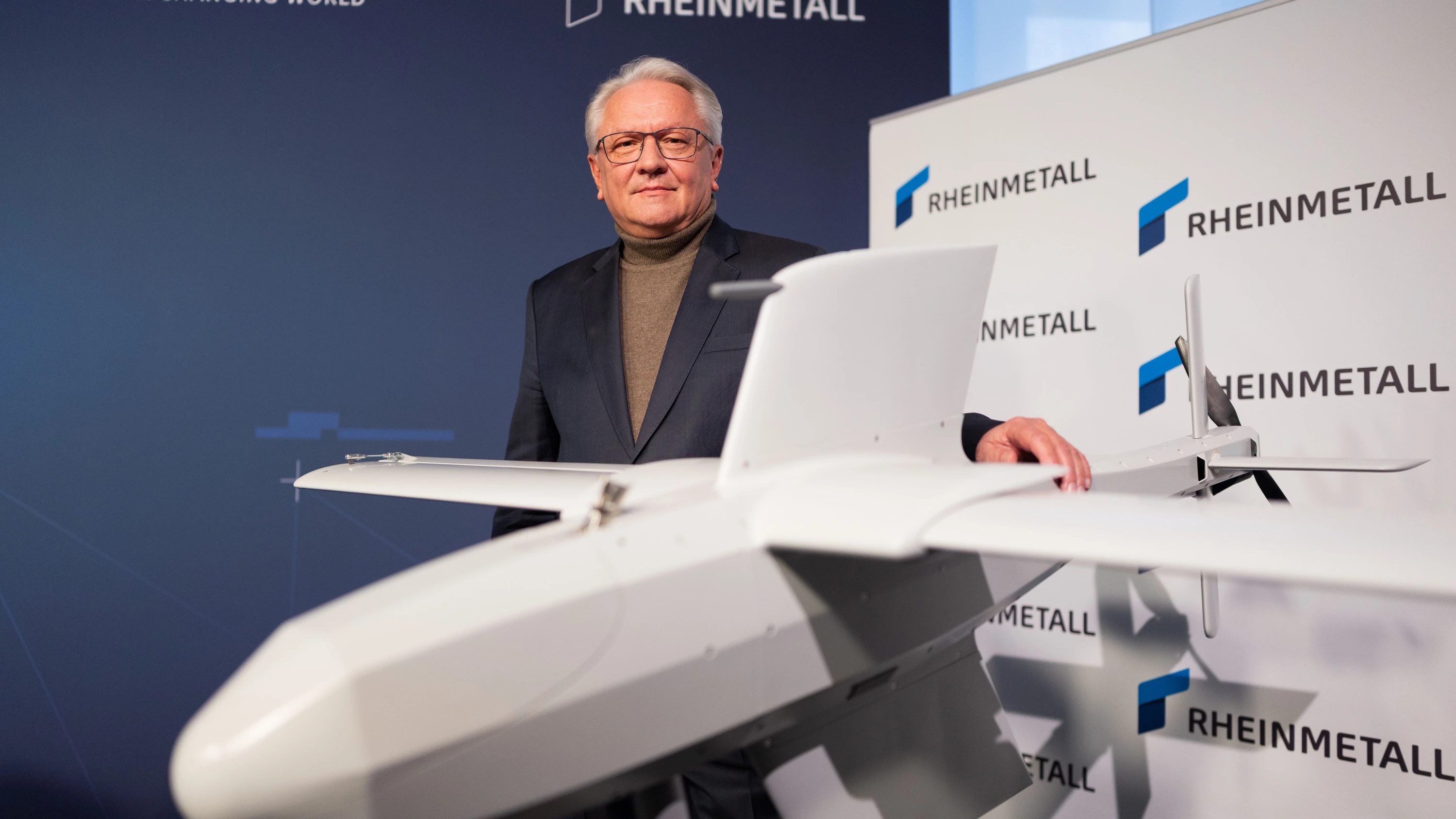 Umstrittene Drohnen-Aussagen: Der Rheinmetall-Chef sollte zum Hausmann werden
