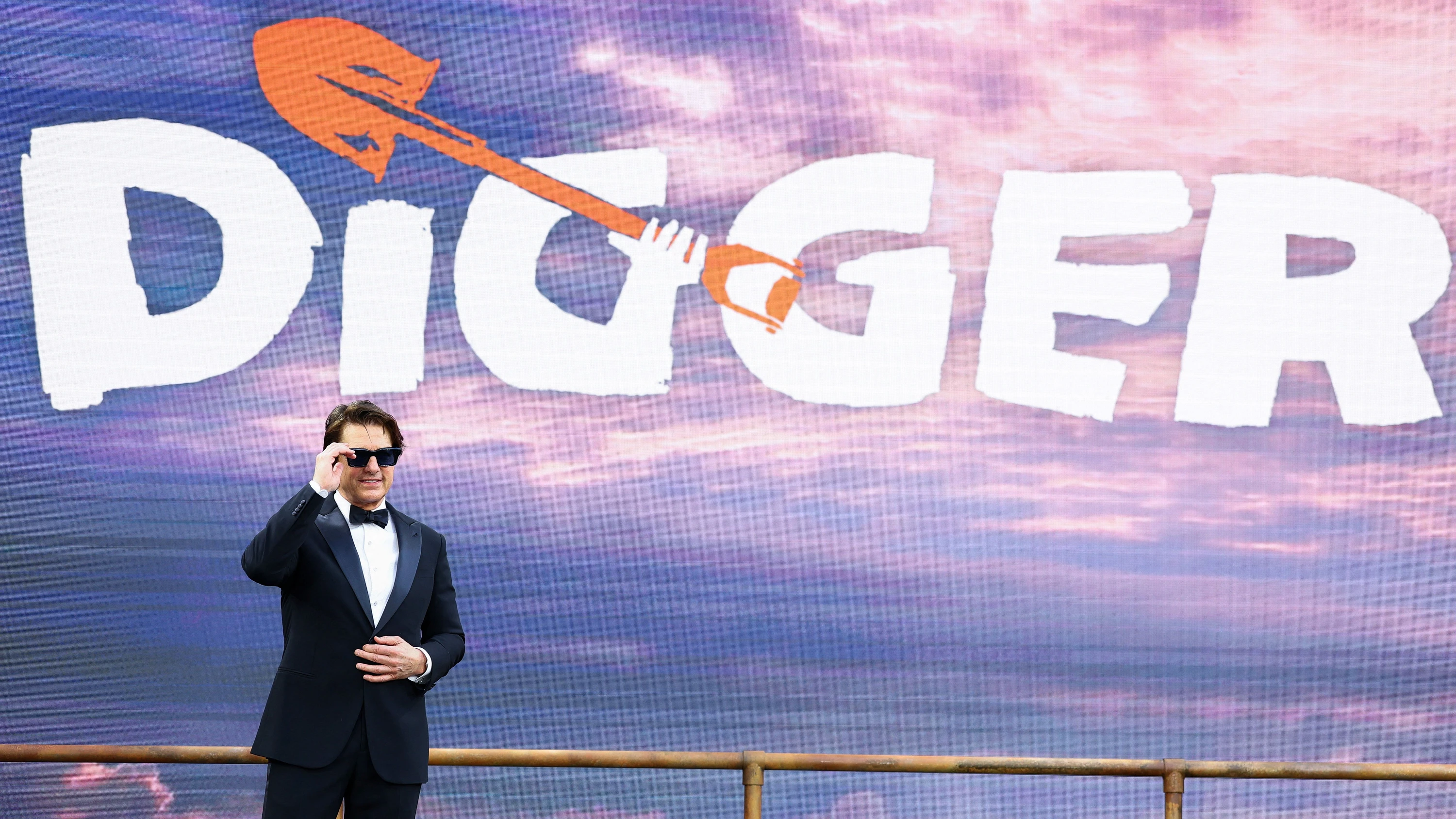 Diesen Mann dürfen Sie getrost mit „Digger“ anreden, denn sein neuer Film und seine Rolle darin heißen so: Tom Cruise - Reuters