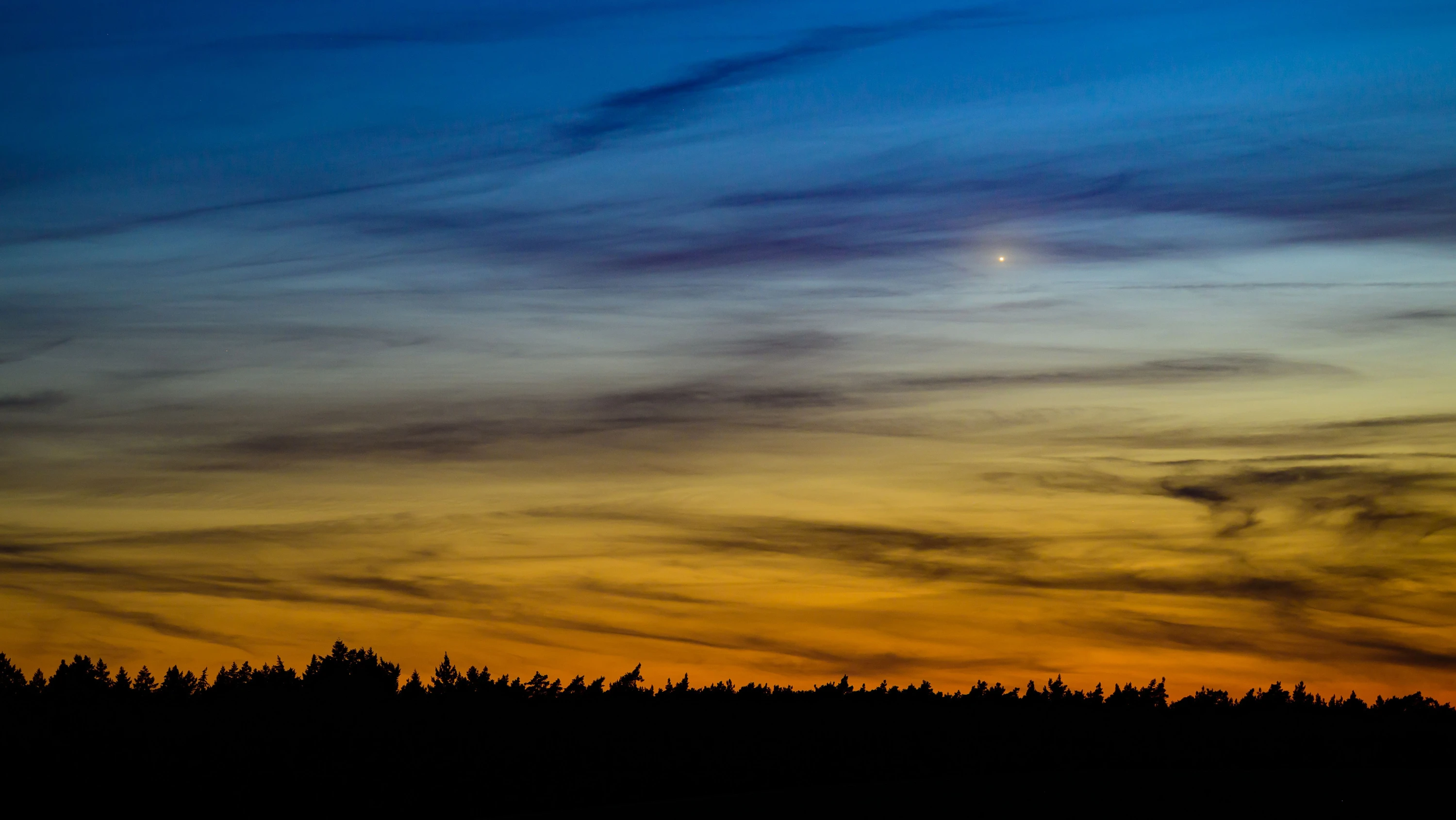 Der Sternhimmel im Juli: Die helle Venus erscheint im Sternbild Löwe