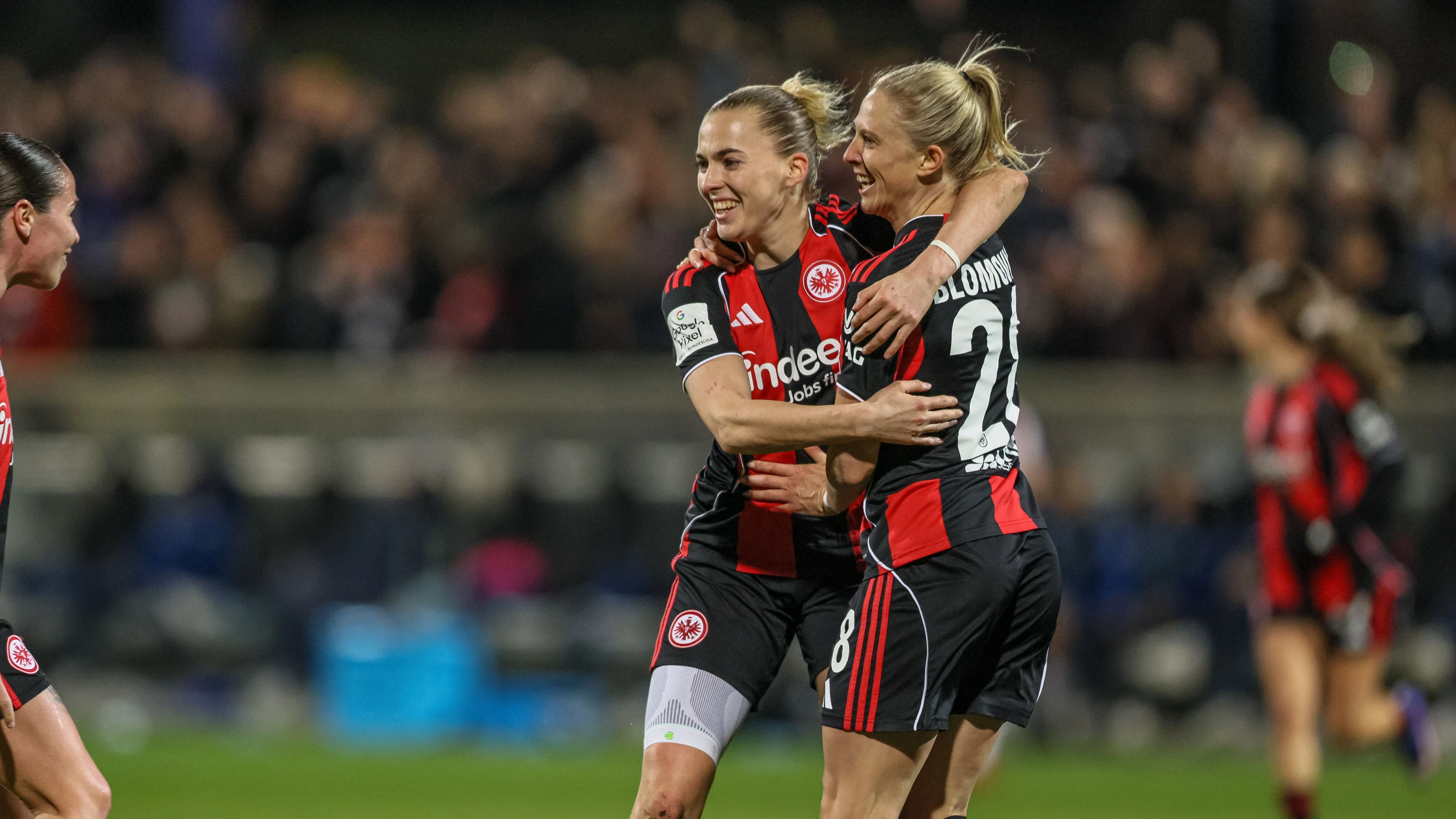 Nach 2:0 gegen Hoffenheim: Alles eine Frage der Balance bei den Eintracht-Frauen