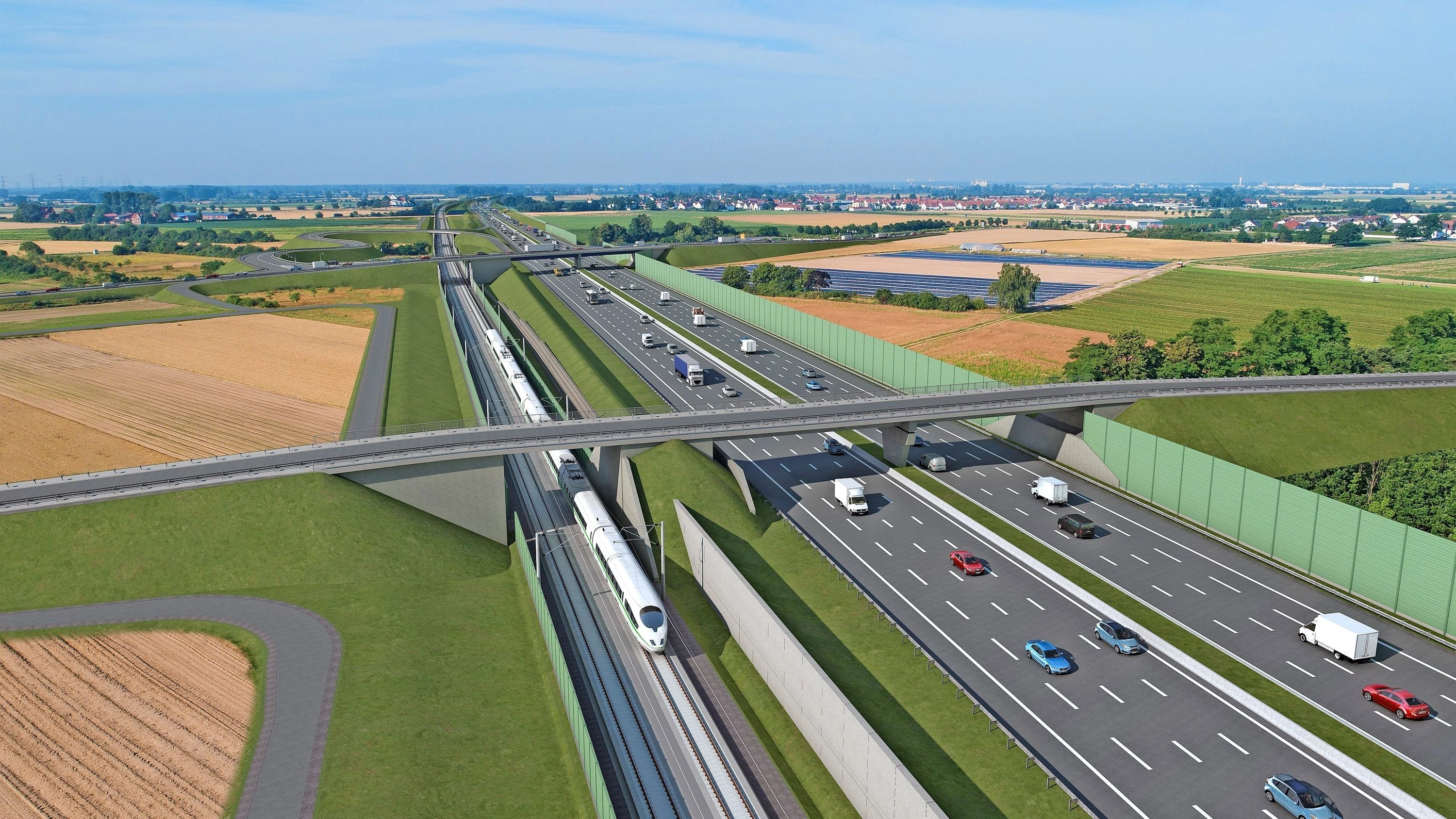 Strecke Frankfurt-Mannheim: Weitere Bohrungen für künftige Schienenverbindung