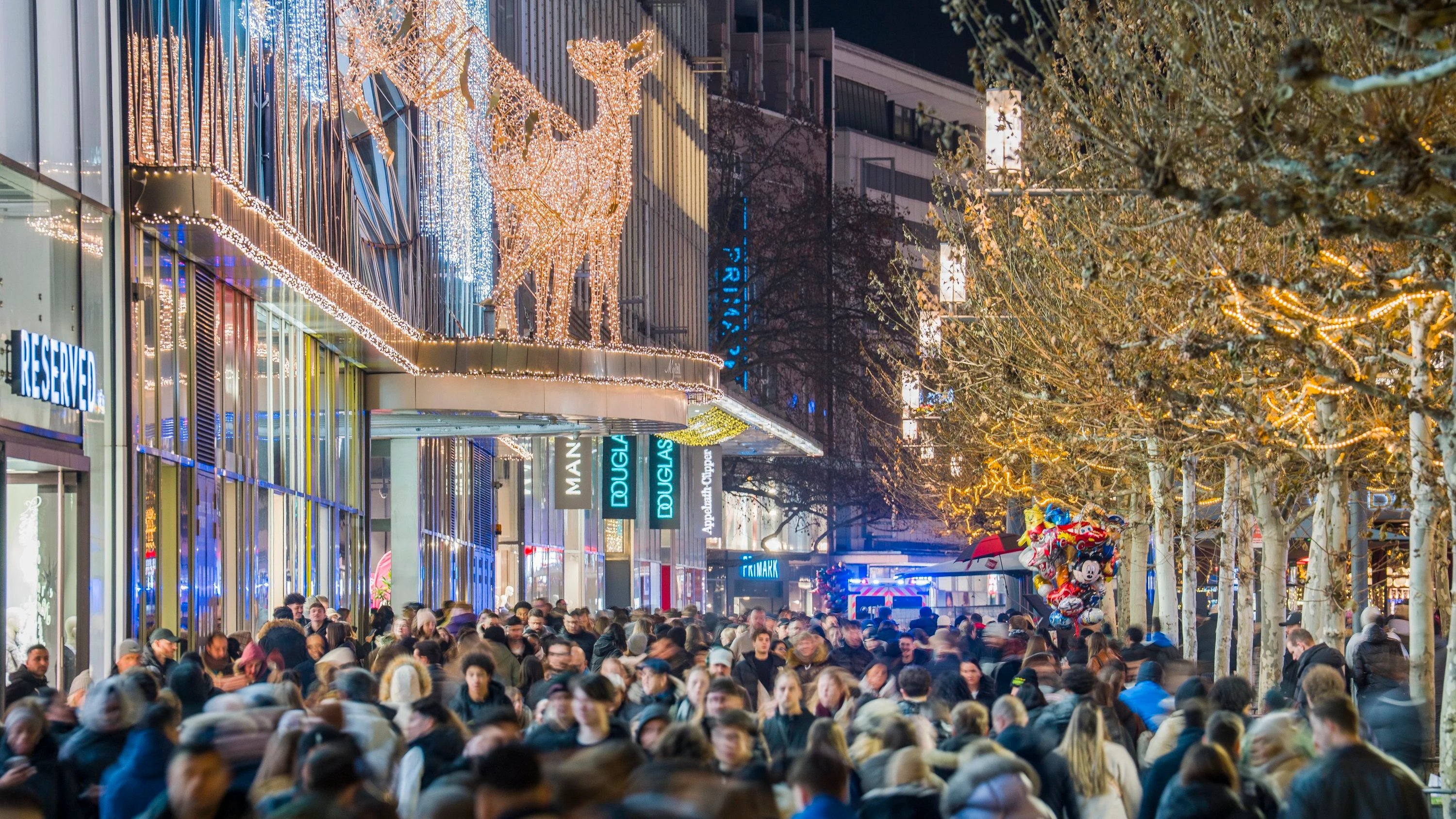 Frankfurter Innenstadt: Einzelhandel macht weniger Umsatz