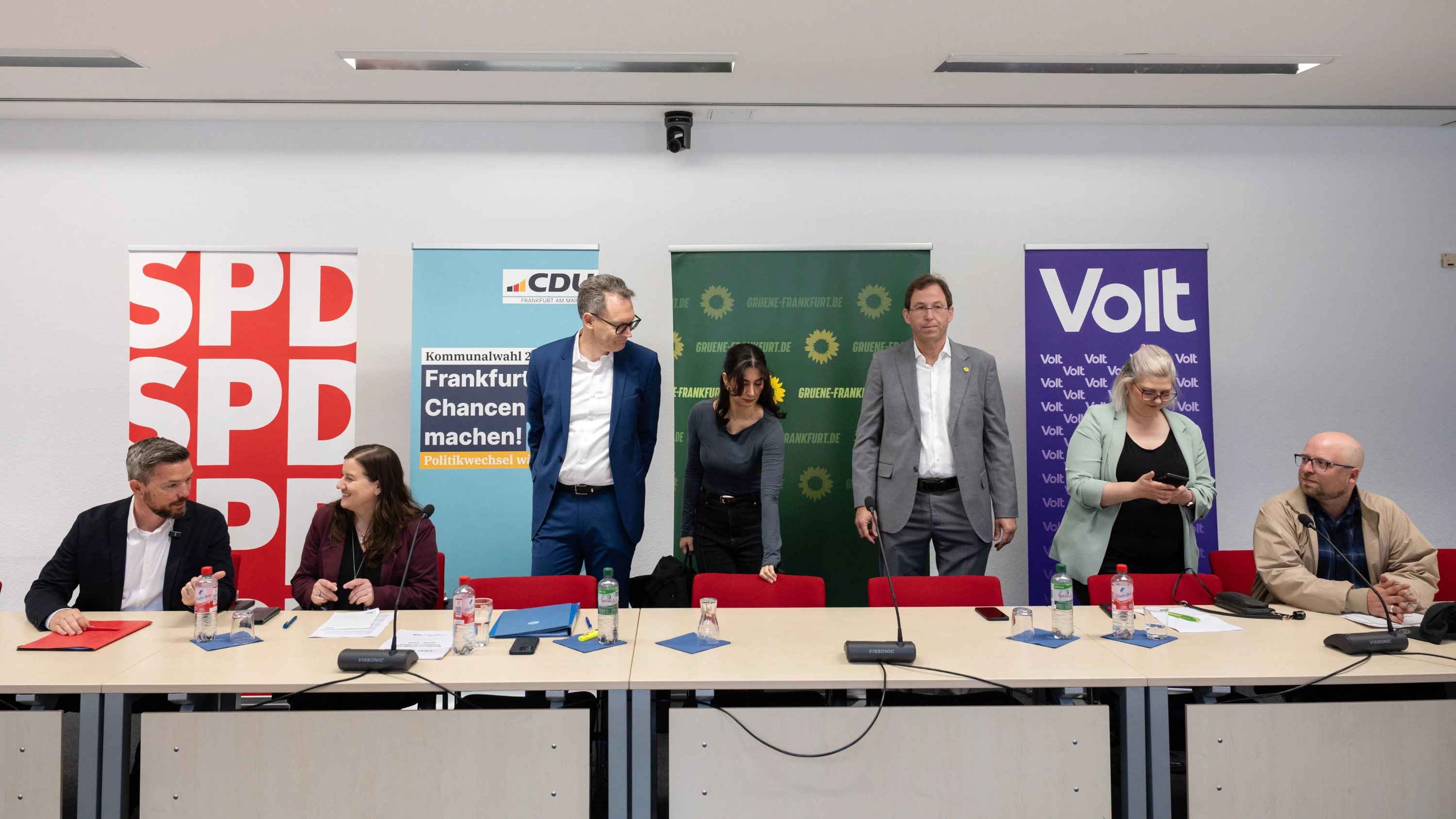 frankfurter Stadtregierung: Parteien bilden „Koalition der V