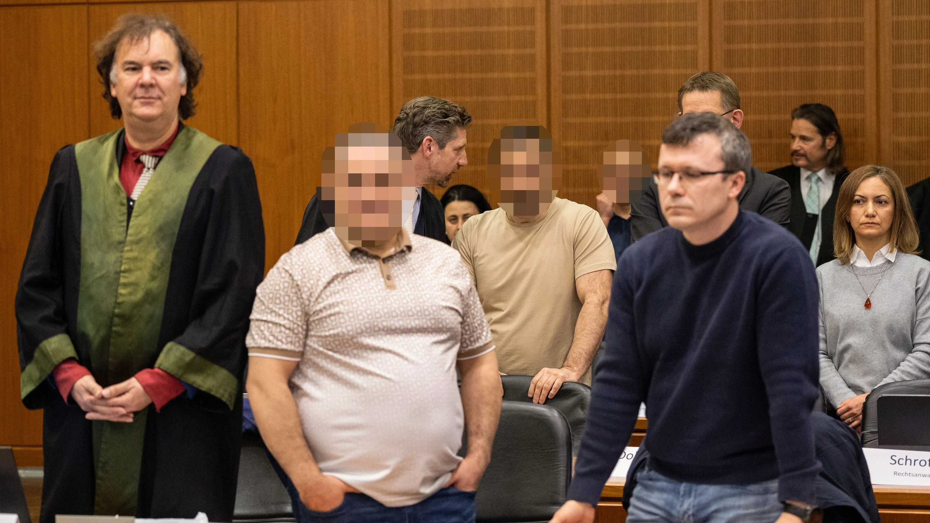 Prozess in Frankfurt: Drei mutmaßliche Spione vor Gericht