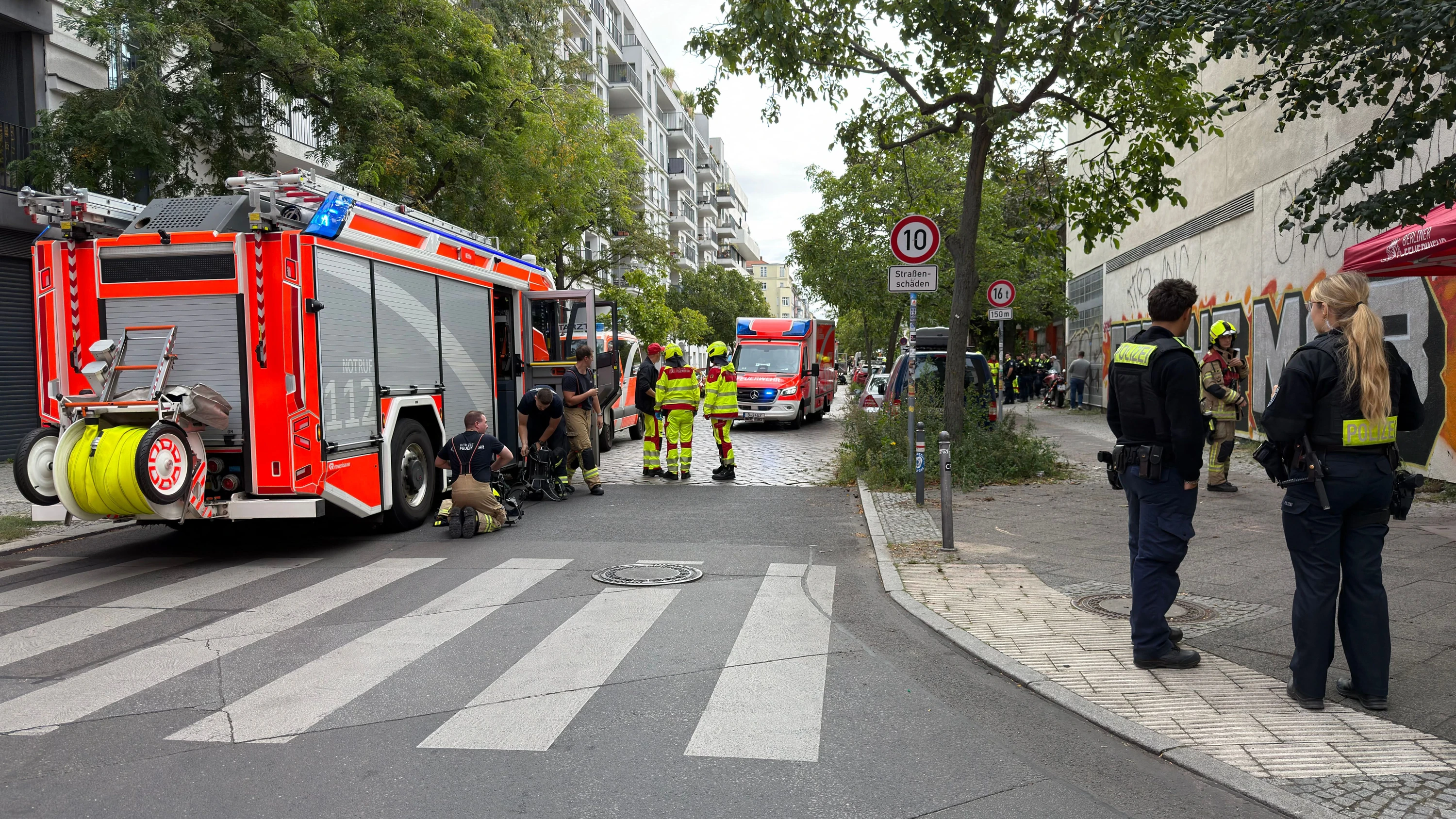 Brand: Ein Mensch stirbt bei Feuer in Pflegeeinrichtung in Berlin