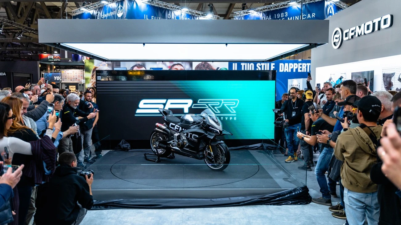 Motorräder aus China: Da sind sie