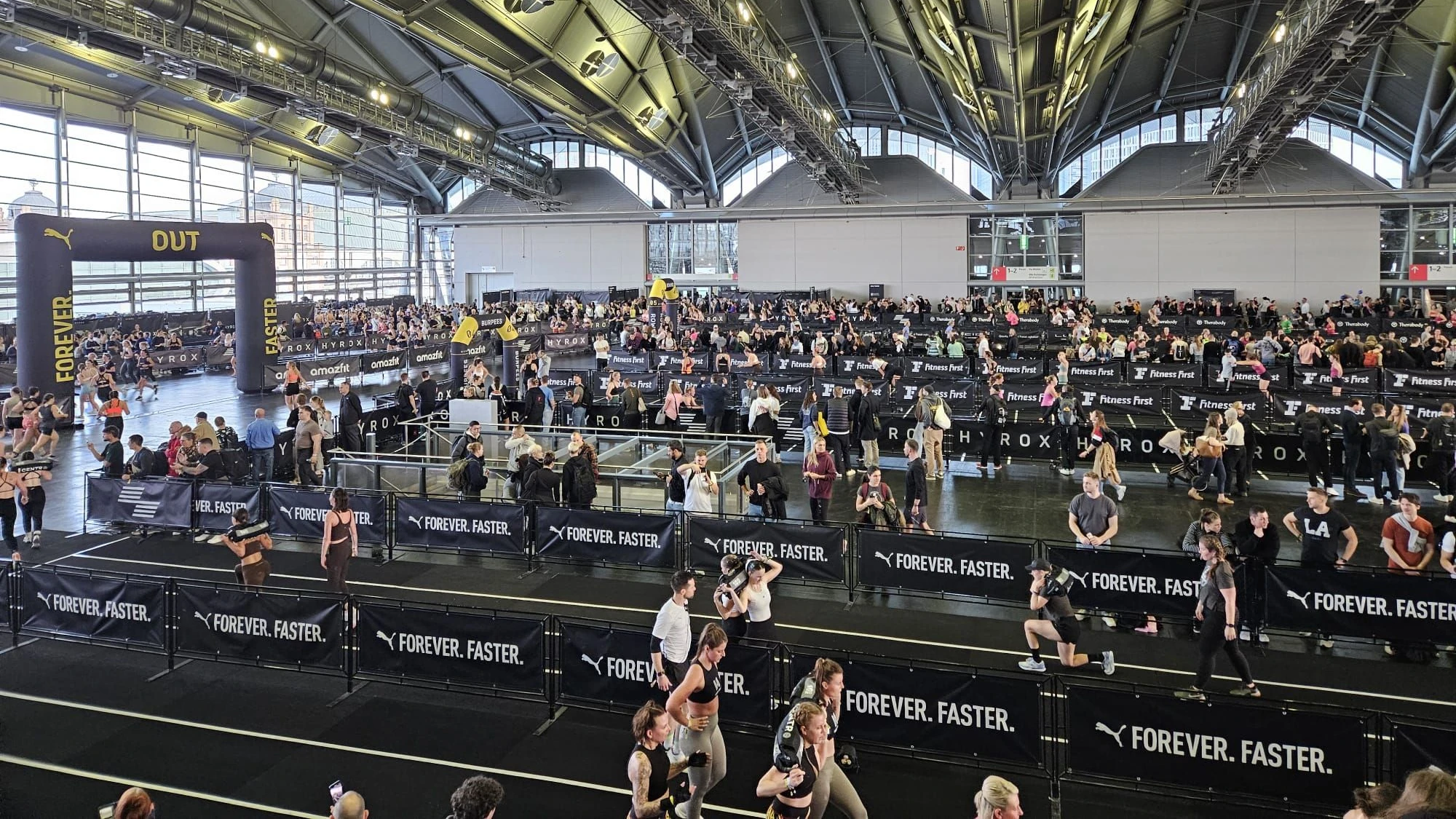 Hyrox-Event in Frankfurt: Freudenfest der Kampfmaschinen Hyrox-Event in Frankfurt: Freudenfest der Kampfmaschinen