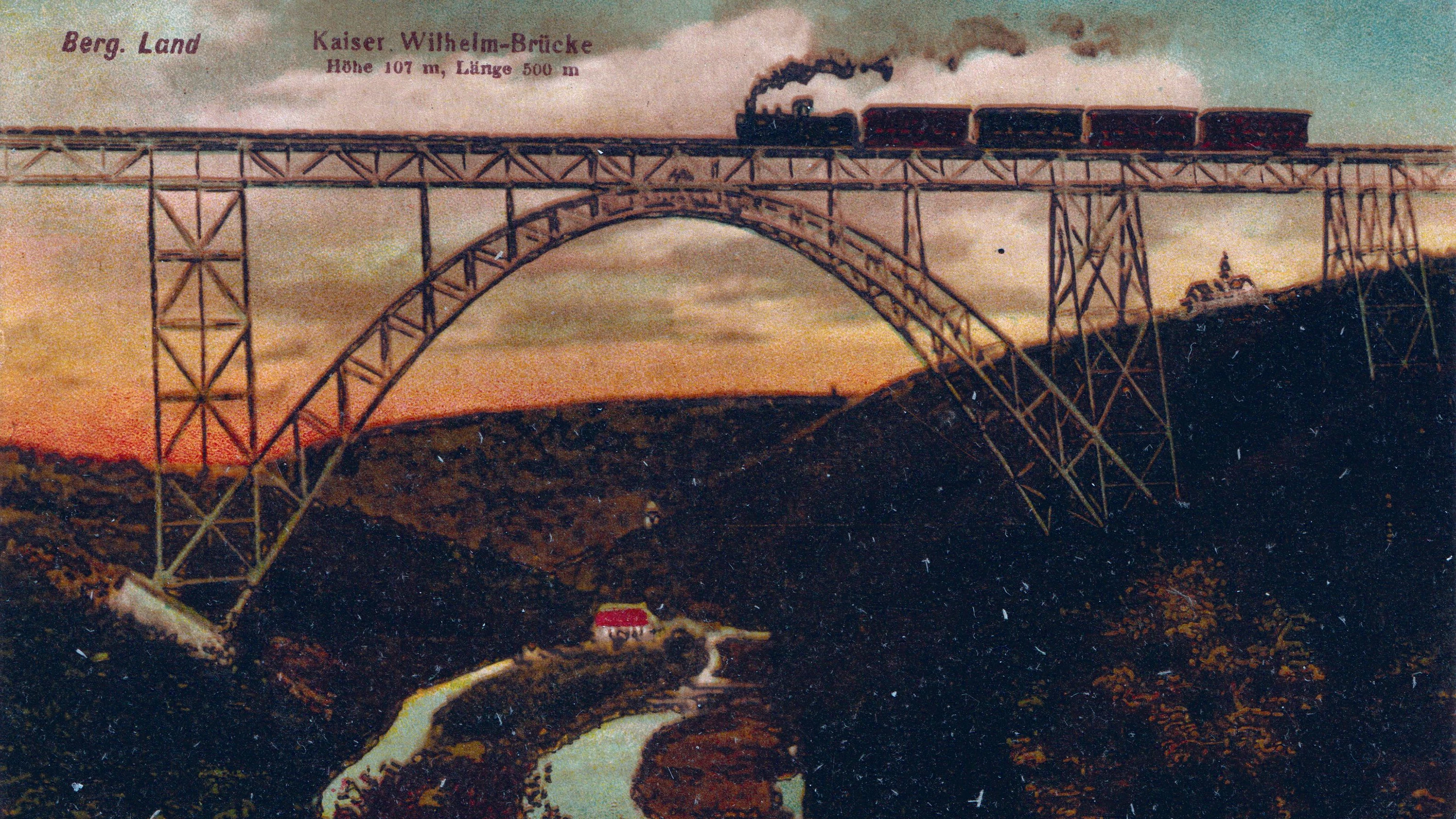 Eisenbahnbrücken: Grüße von der Brücke