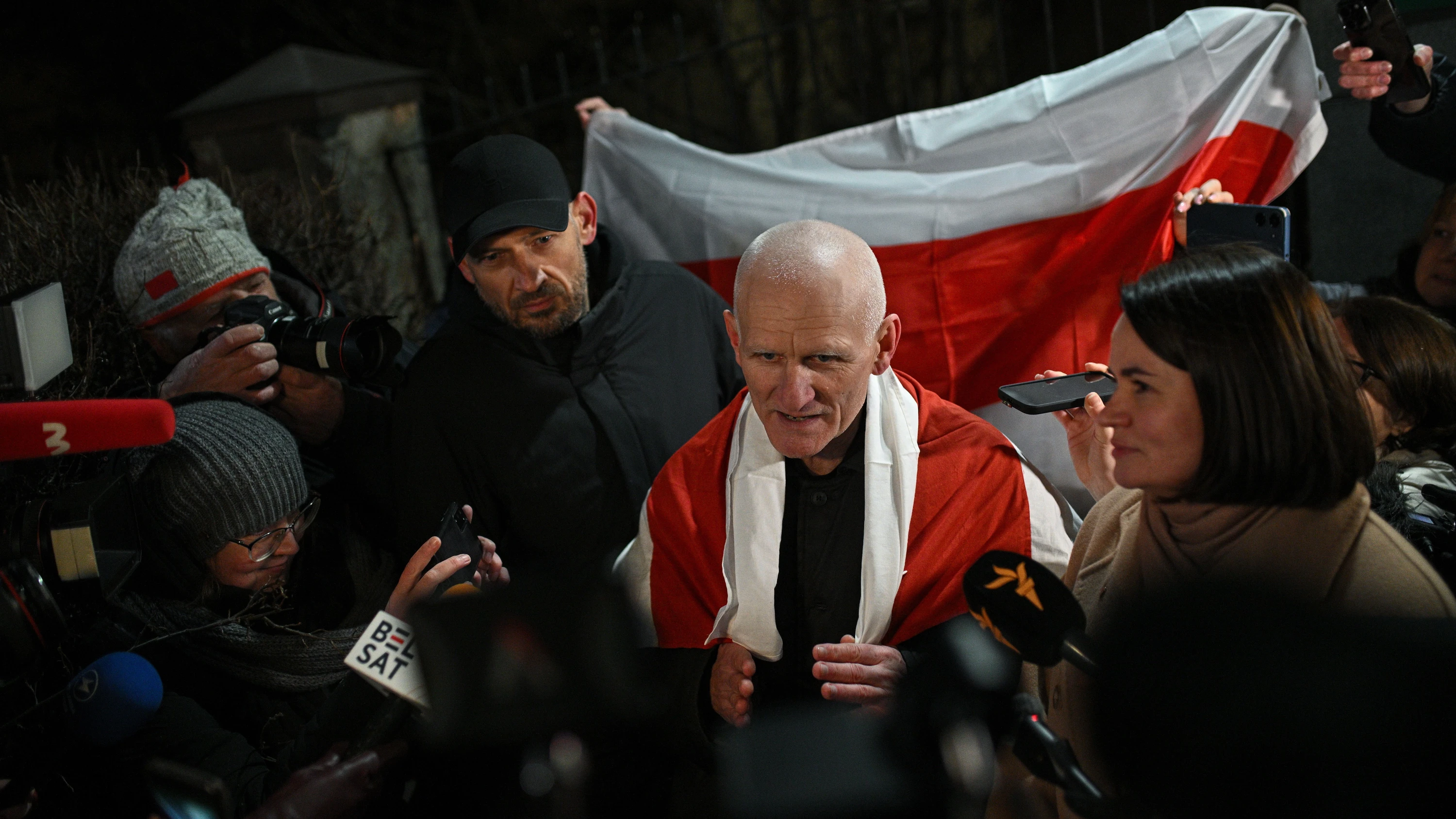 Belarus entlässt gefangene: Endlich, endlich frei Belarus entlässt gefangene: Endlich, endlich frei