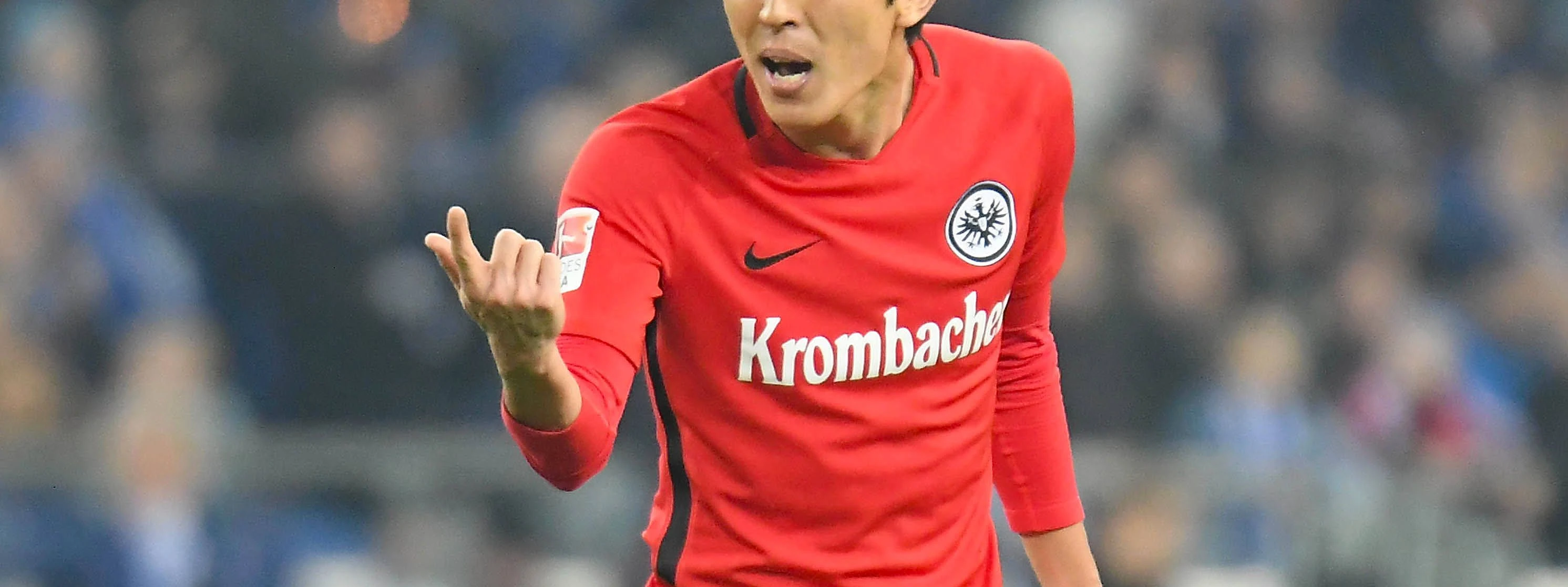 Makoto Hasebe 2023-24 Panini Eintracht Frankfurt Rouge