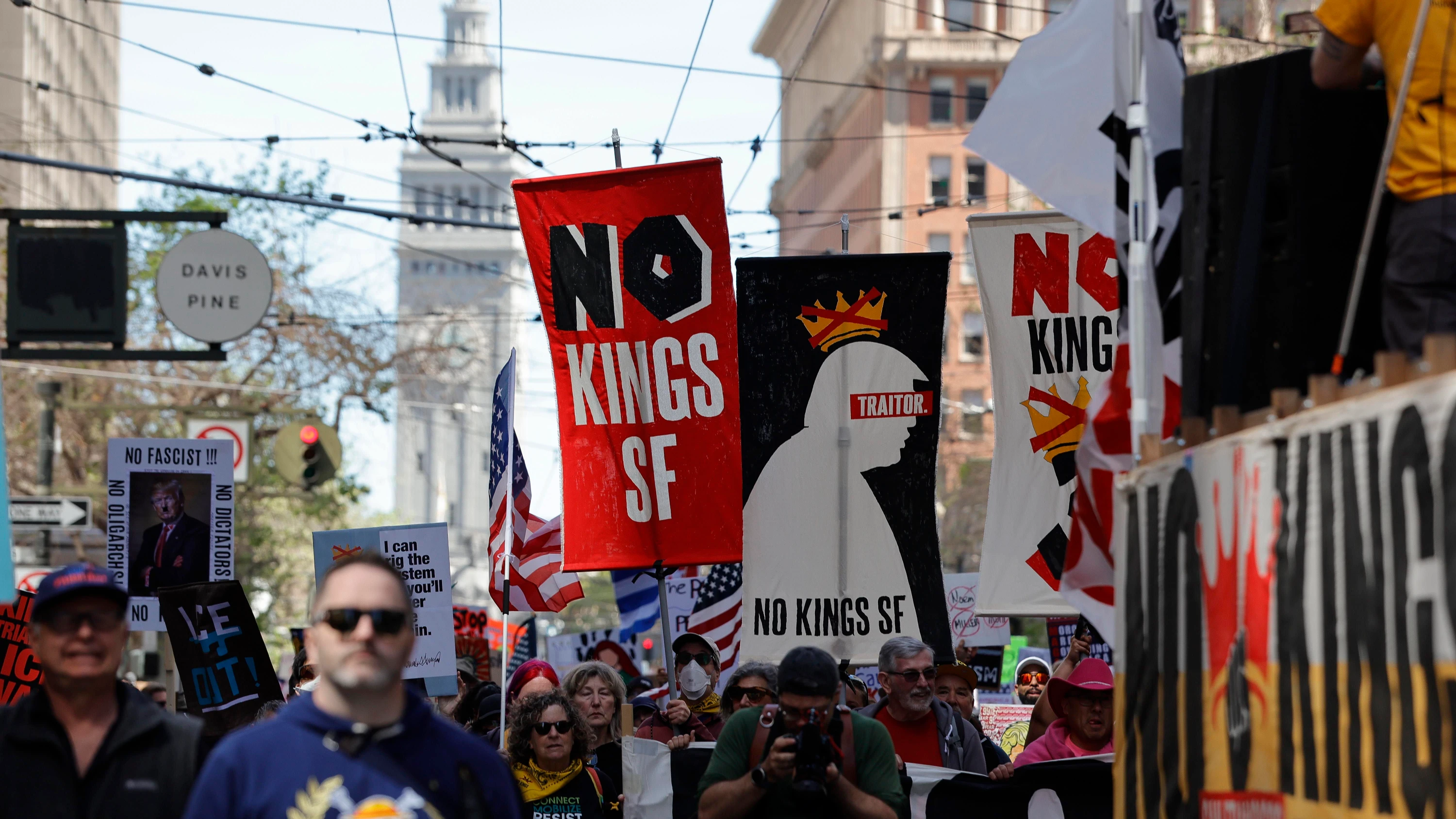 USA: „Keine Könige“: Massenproteste gegen Trump