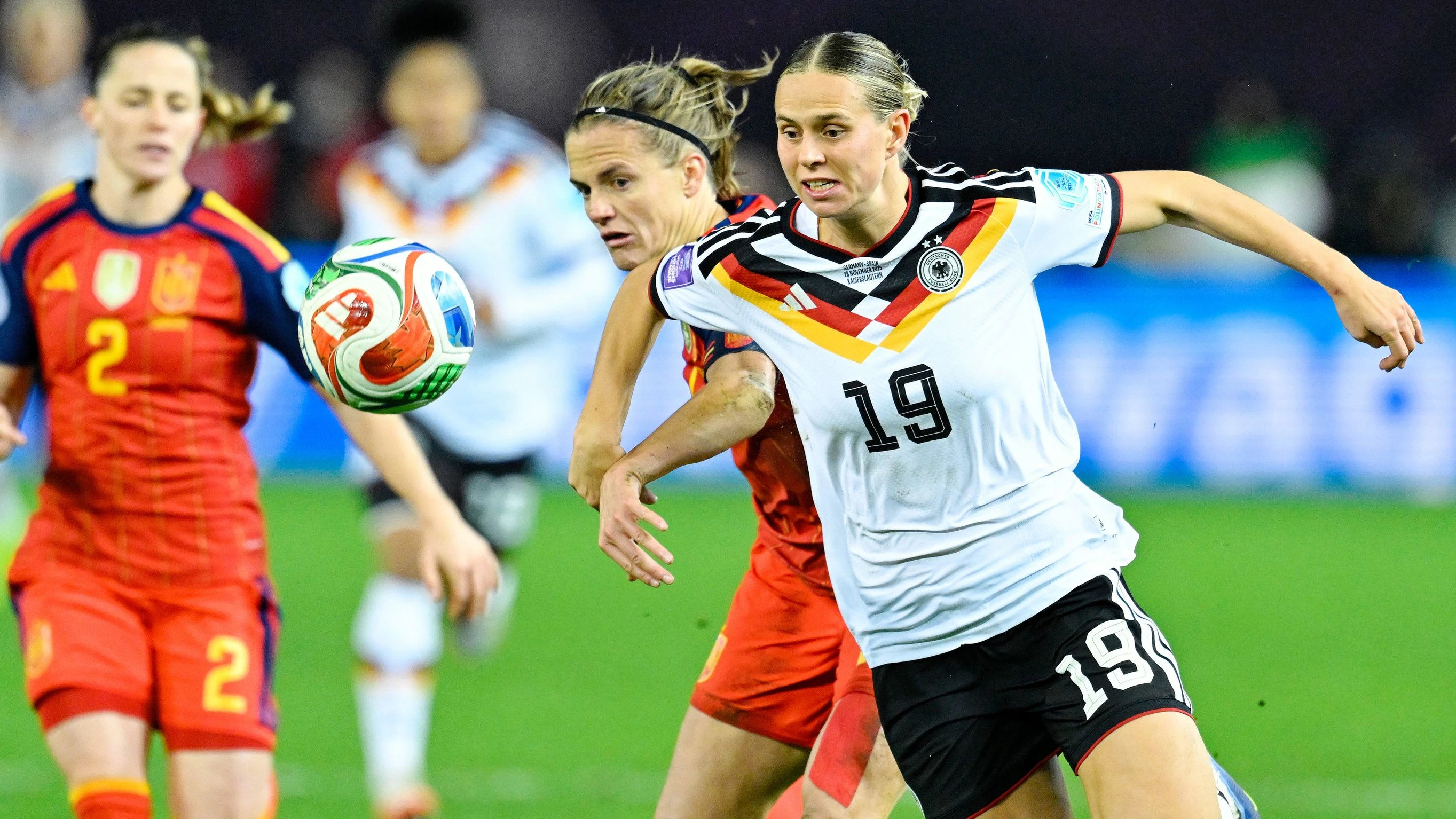 Nations League der Frauen: DFB-Team verpasst Sieg im Final-Hinspiel knapp