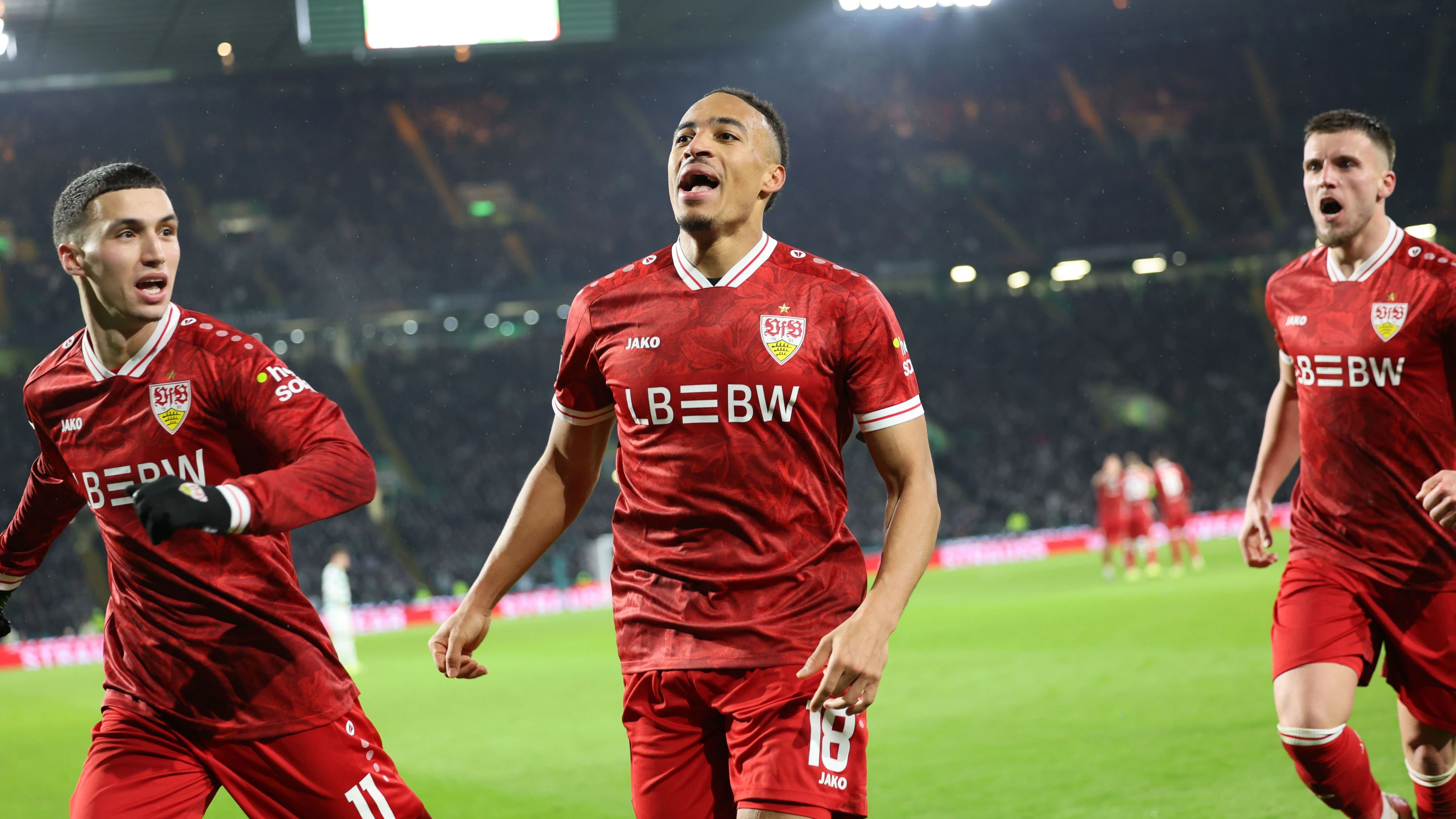 4:1 gegen Celtic: Stuttgart siegt deutlich im Celtic Park