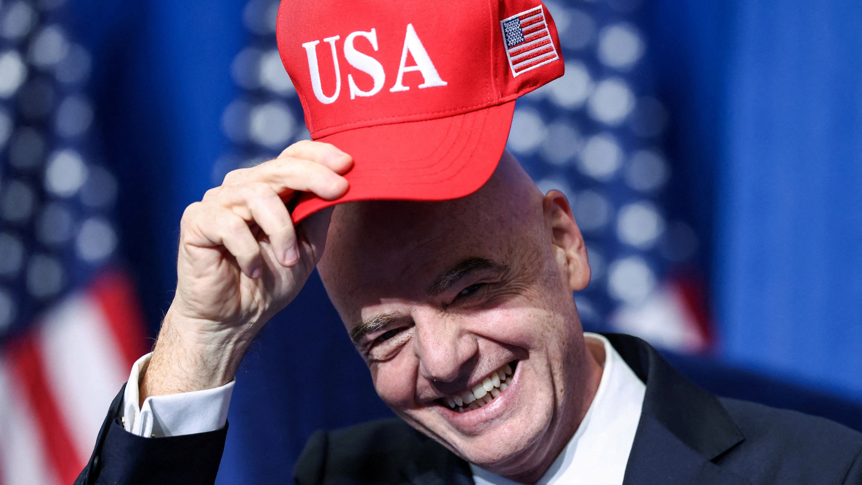 Schauplatz Washington: Infantino in Trumps Friedensrat am 19. Februar - Reuters