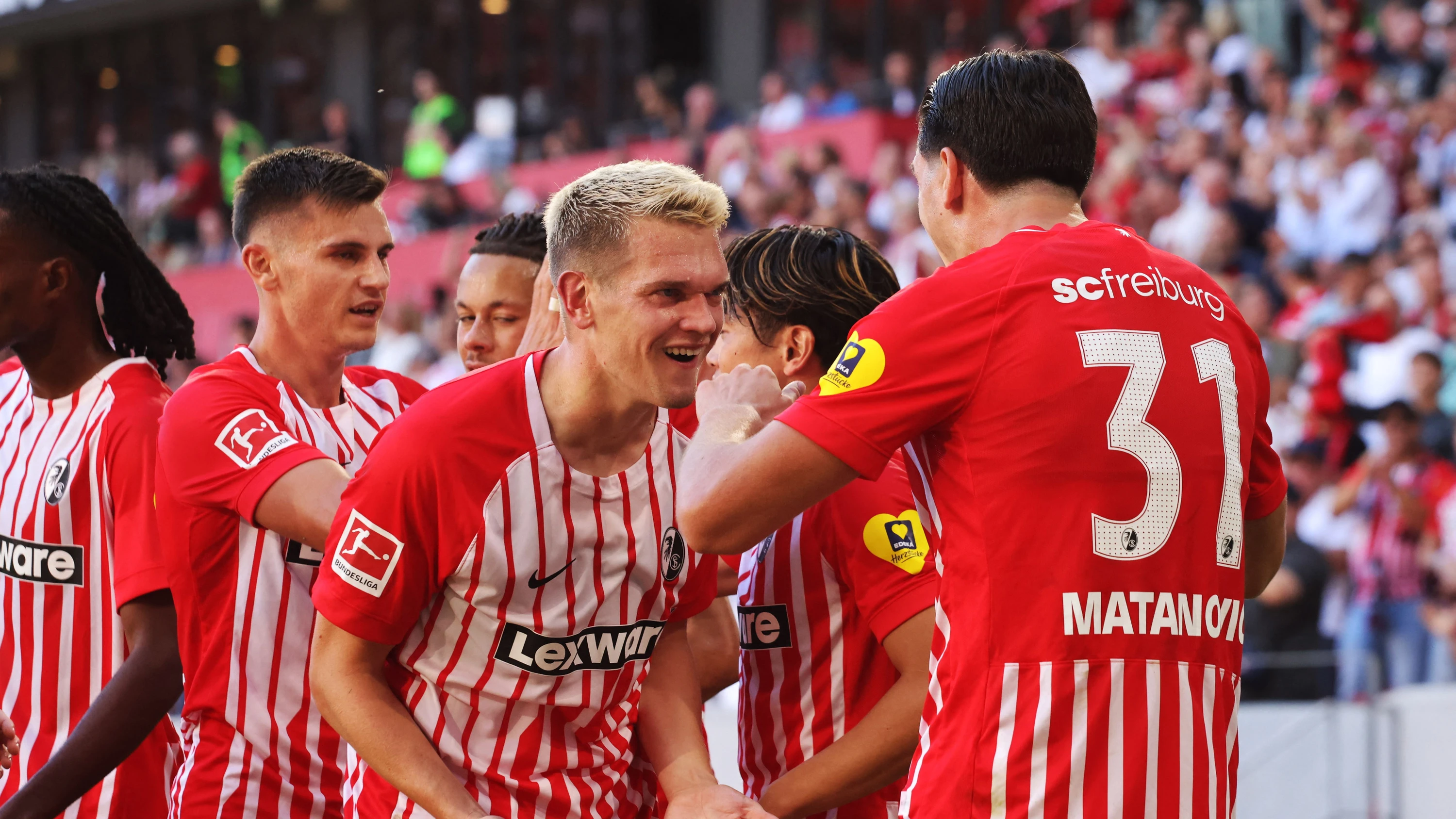 5:0 gegen Gladbach: SC Freiburg schießt sich an die Spitze