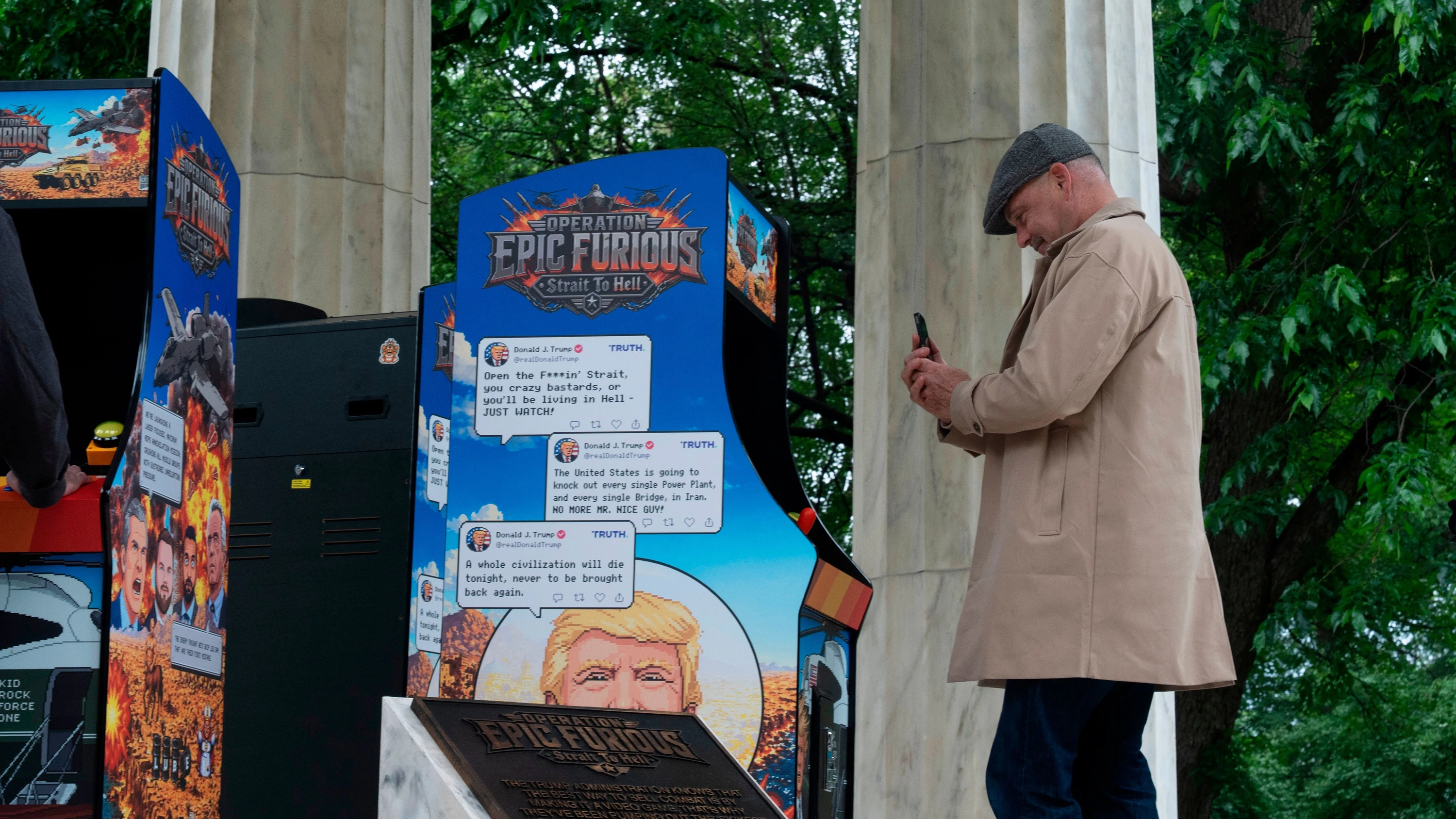 Liveblog USA unter Trump: Eine Cola oder doch Krieg? Videospiel nimmt Trump aufs Korn