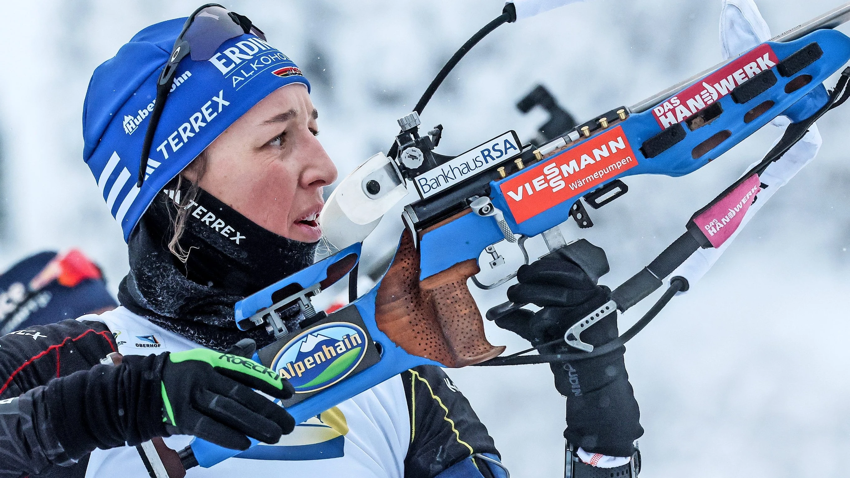 Beste deutsche Biathletin: Franziska Preuß auf der Jagd nach „schönen Spielen“